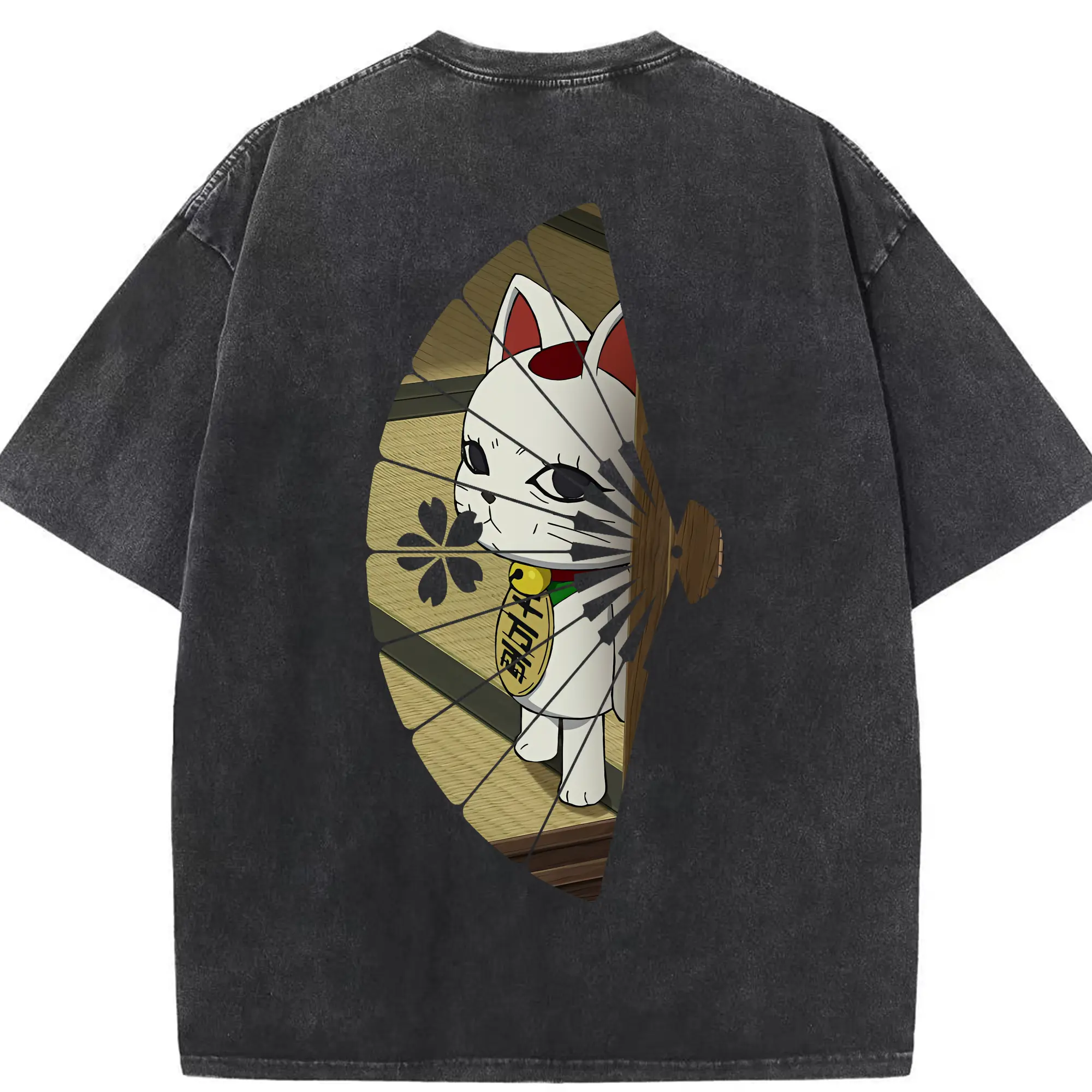 ダンダダン グッズ,ターボババア - 綿100％ ヴィンテージ風 半袖Tシャツ ・ 背面プリント ・ 柔らか肌触り ・ 通気性 快適 ・ スポーツ カジュアル 外出用