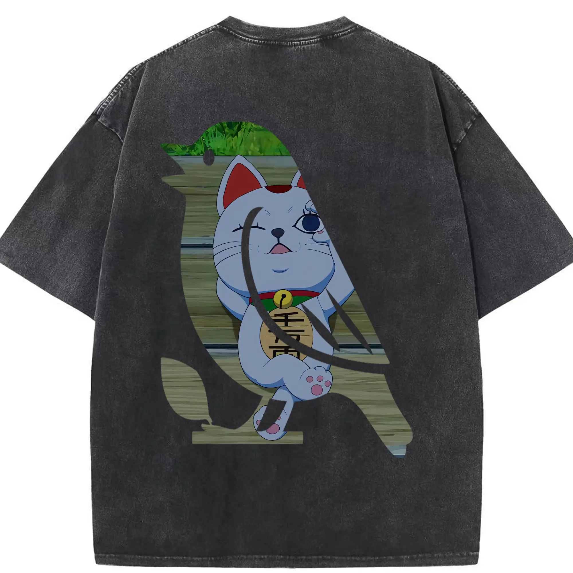 ダンダダン グッズ,ターボババア - 綿100％ ヴィンテージ風 半袖Tシャツ ・ 背面プリント ・ 柔らか肌触り ・ 通気性 快適 ・ スポーツ カジュアル 外出用