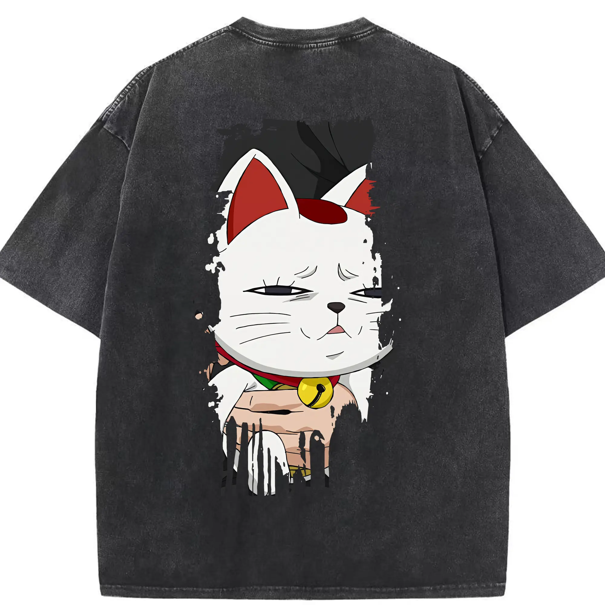 ダンダダン グッズ,ターボババア - 綿100％ ヴィンテージ風 半袖Tシャツ ・ 背面プリント ・ 柔らか肌触り ・ 通気性 快適 ・ スポーツ カジュアル 外出用