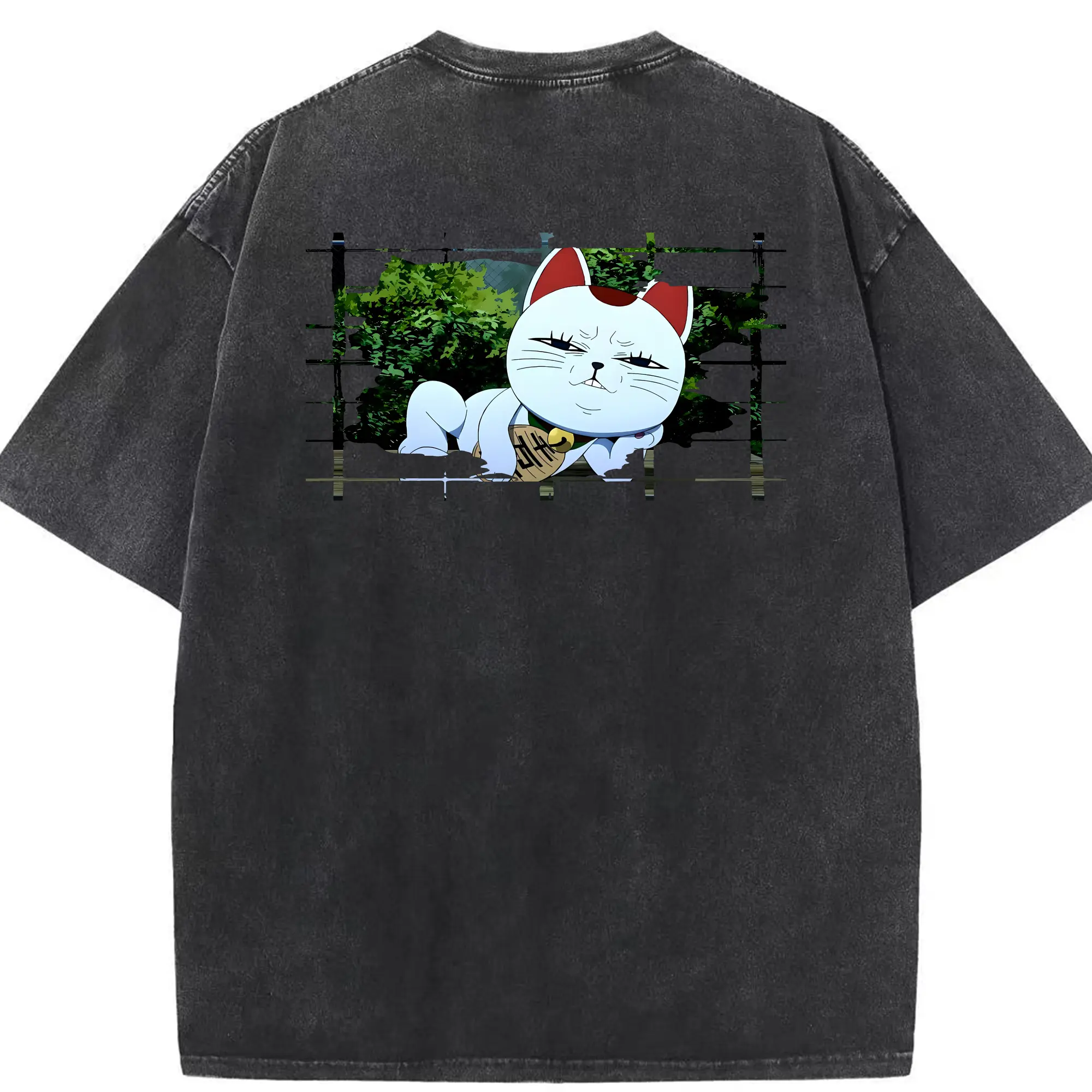 ダンダダン グッズ,ターボババア - 綿100％ ヴィンテージ風 半袖Tシャツ ・ 背面プリント ・ 柔らか肌触り ・ 通気性 快適 ・ スポーツ カジュアル 外出用