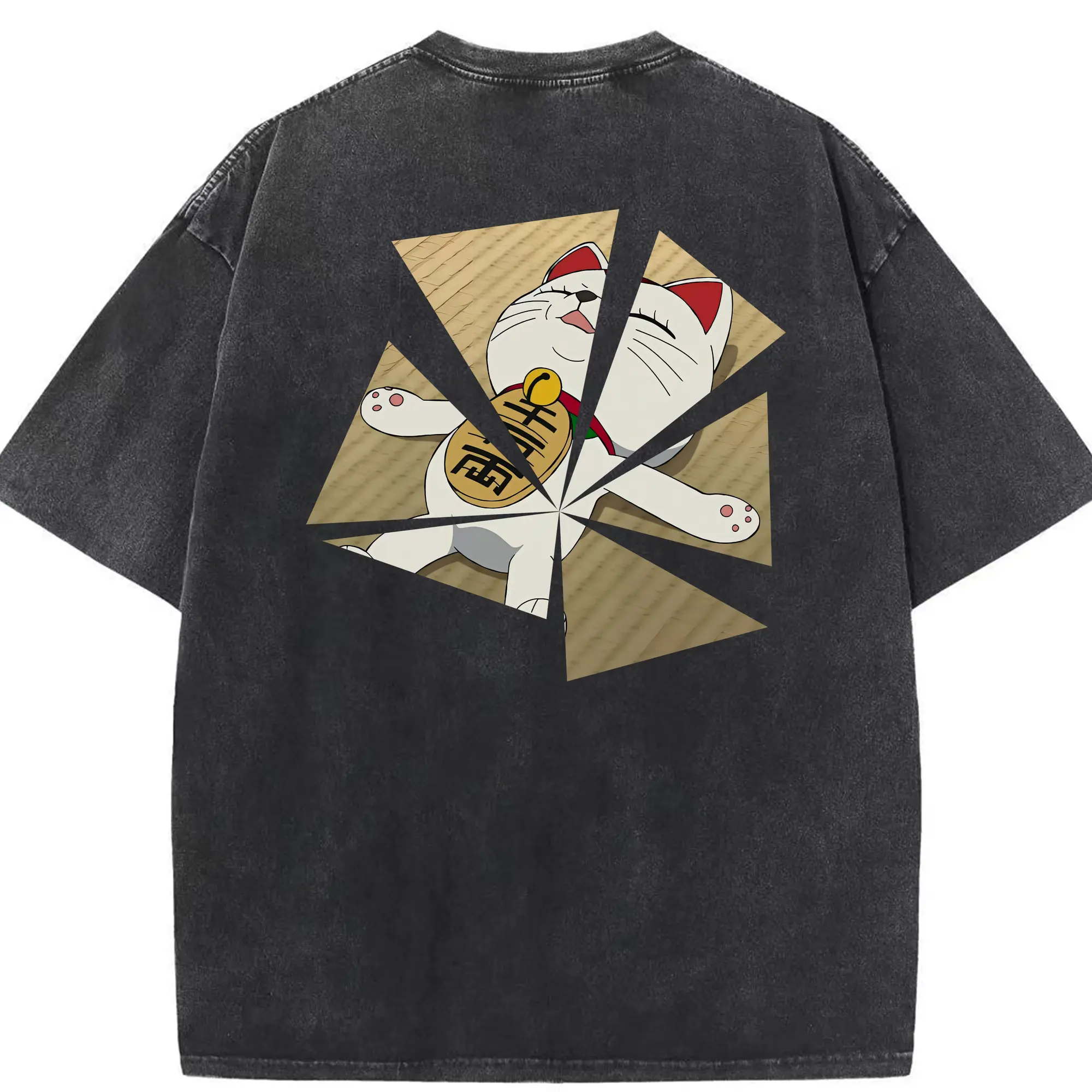 ダンダダン グッズ,ターボババア - 綿100％ ヴィンテージ風 半袖Tシャツ ・ 背面プリント ・ 柔らか肌触り ・ 通気性 快適 ・ スポーツ カジュアル 外出用