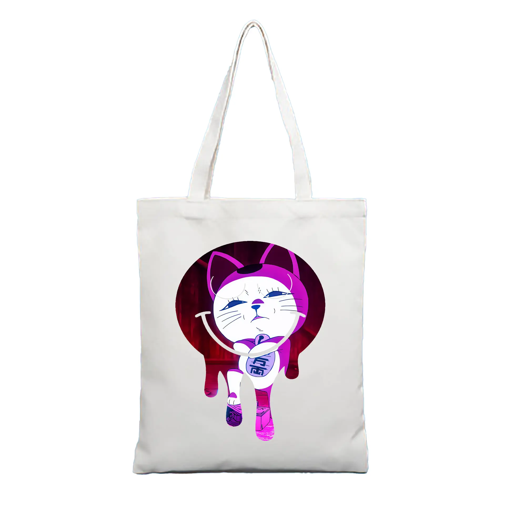 ダンダダン グッズ,ターボババア - 縦型キャンバス手提げバッグ（トートバッグ） ・ キャンバス素材 ・ ショッピング用 ・ 軽量 丈夫 お手入れ簡単