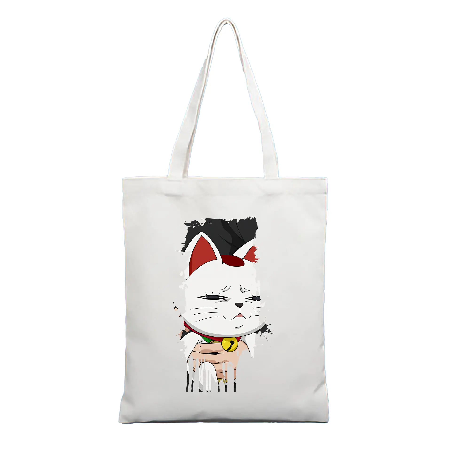 ダンダダン グッズ,ターボババア - 縦型キャンバス手提げバッグ（トートバッグ） ・ キャンバス素材 ・ ショッピング用 ・ 軽量 丈夫 お手入れ簡単