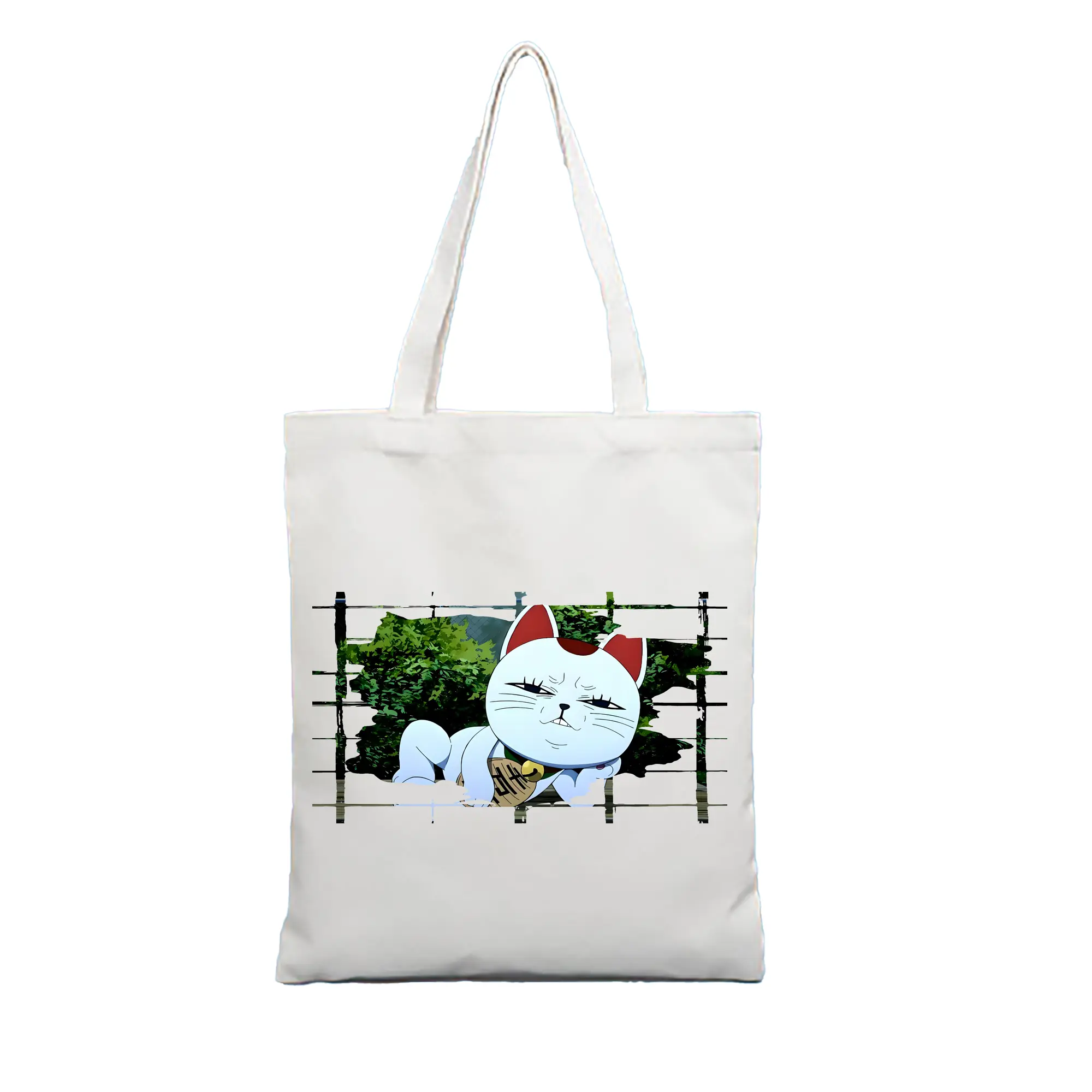 ダンダダン グッズ,ターボババア - 縦型キャンバス手提げバッグ（トートバッグ） ・ キャンバス素材 ・ ショッピング用 ・ 軽量 丈夫 お手入れ簡単