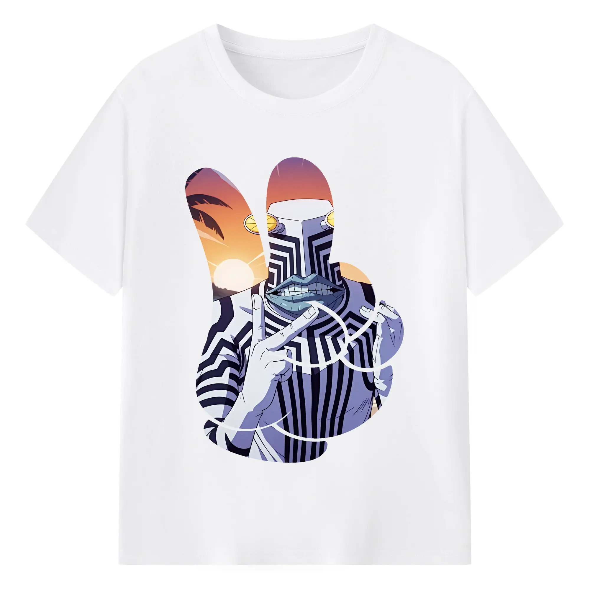 ダンダダン グッズ,セルポ星人 - 綿100％ 半袖Tシャツ ・ フロントプリント ・ 快適 通気性 ・ 日常使い 散歩 スポーツ用