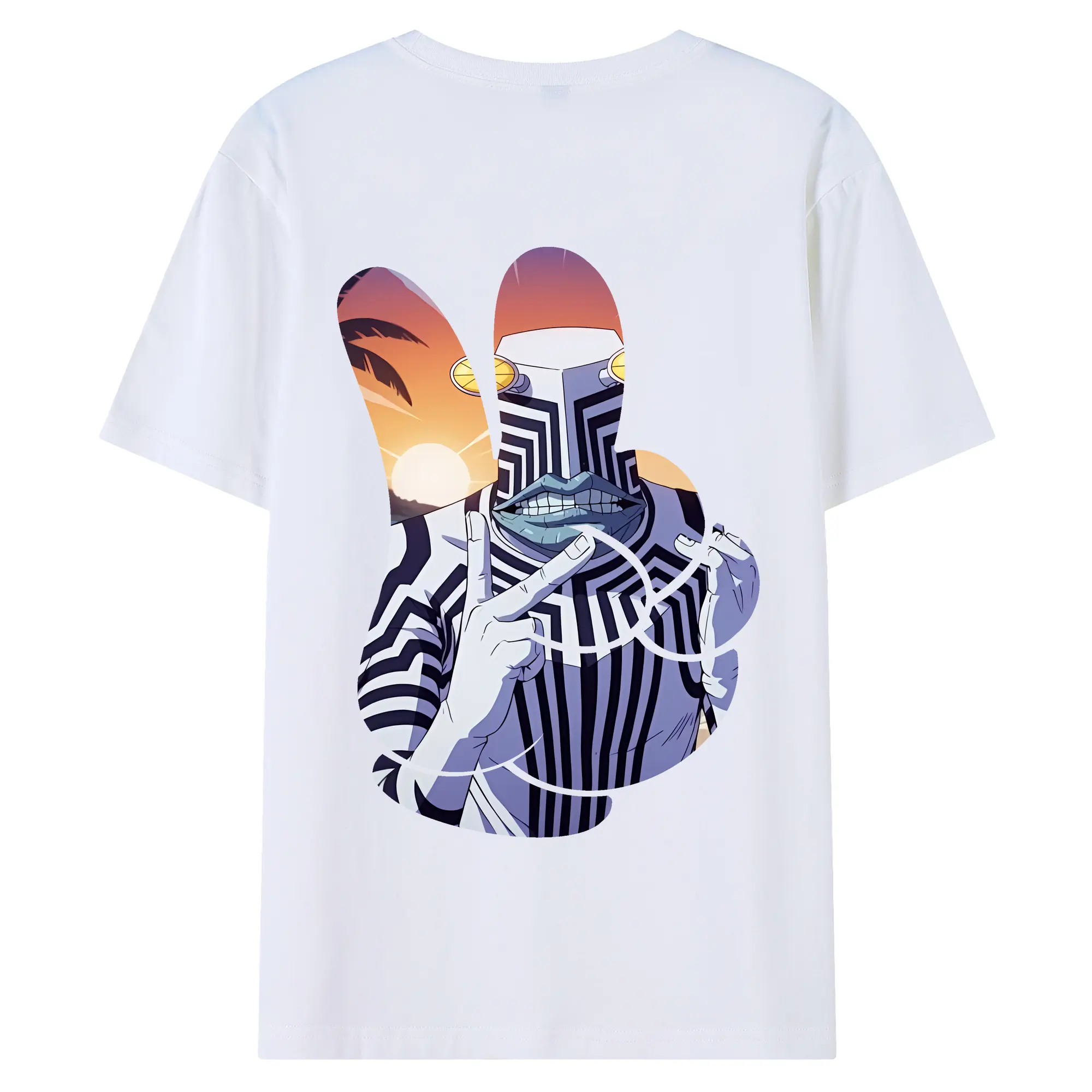 ダンダダン グッズ,セルポ星人 - 綿100％ 半袖Tシャツ ・ バックプリント ・ 快適 通気性 ・ 日常使い 散歩 スポーツ用