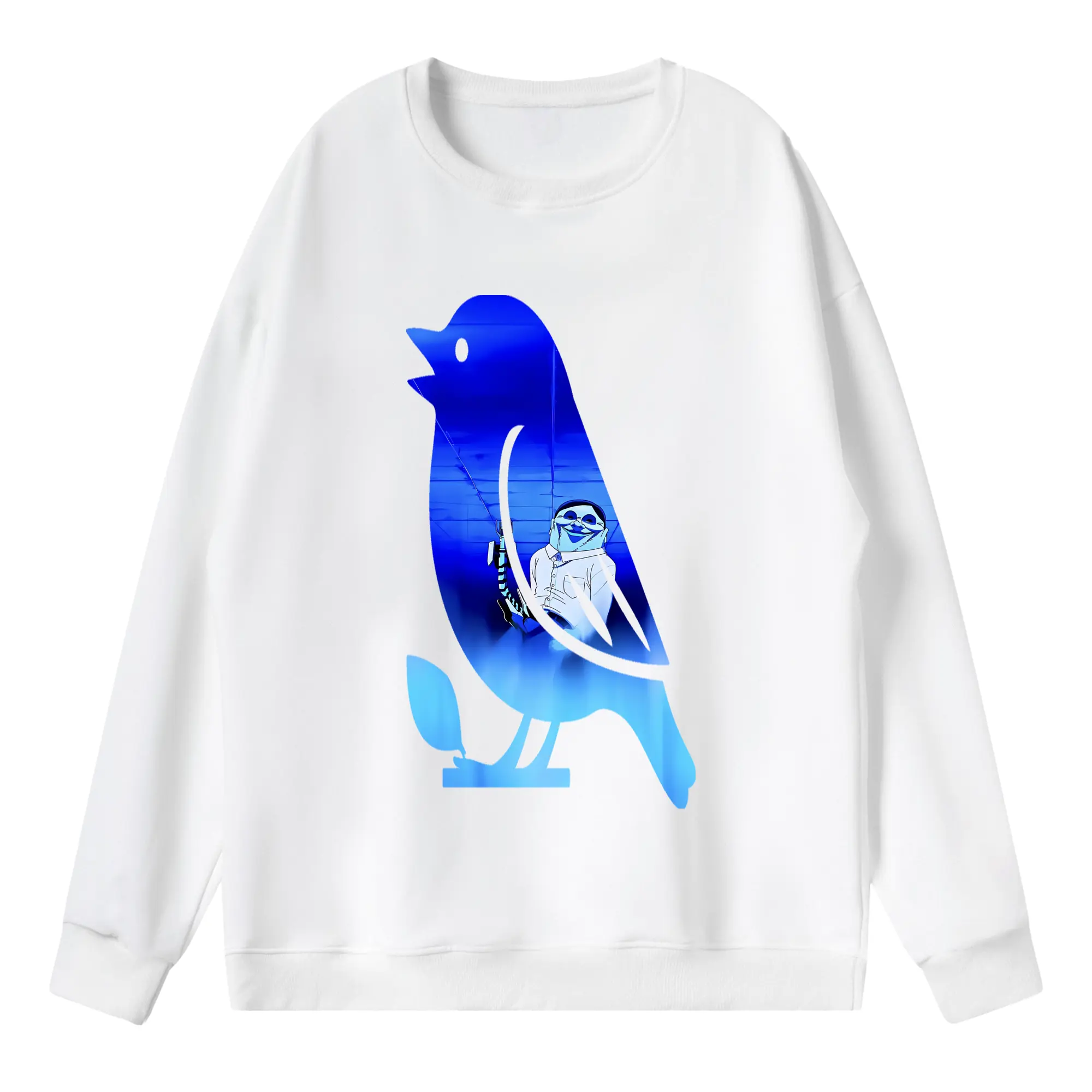 ダンダダン グッズ,セルポ星人 - 薄手 クルーネック スウェット 裏毛260g · ポリエステル 春秋向け カジュアル 男女兼用 · トレーナー デイリー スポーツ 散歩に最適