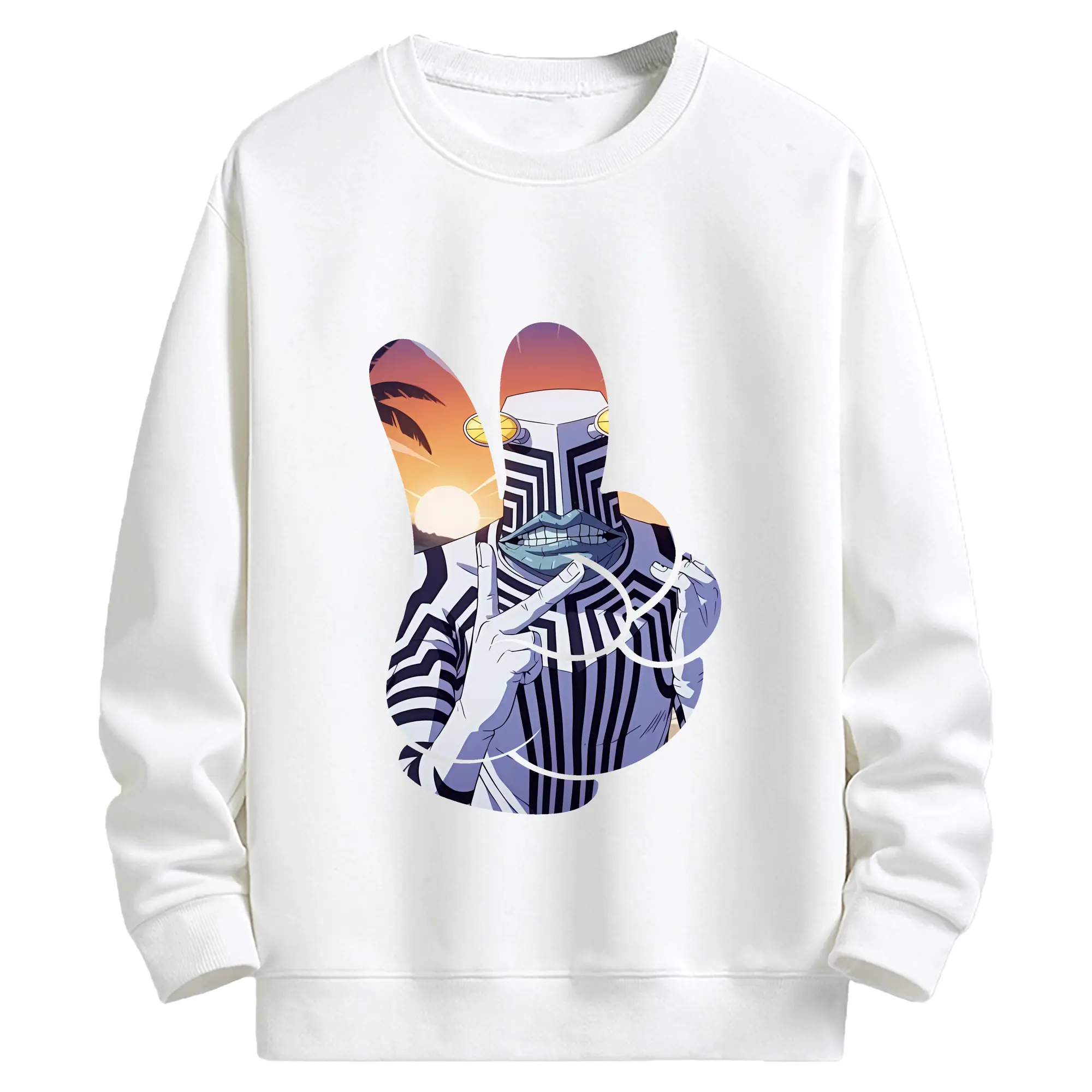 ダンダダン グッズ,セルポ星人 - キッズ クルーネックスウェットシャツ ・ フロントプリント ・ 綿80％ ポリエステル20％ ・ 快適 通学 スポーツ 日常使い お散歩用