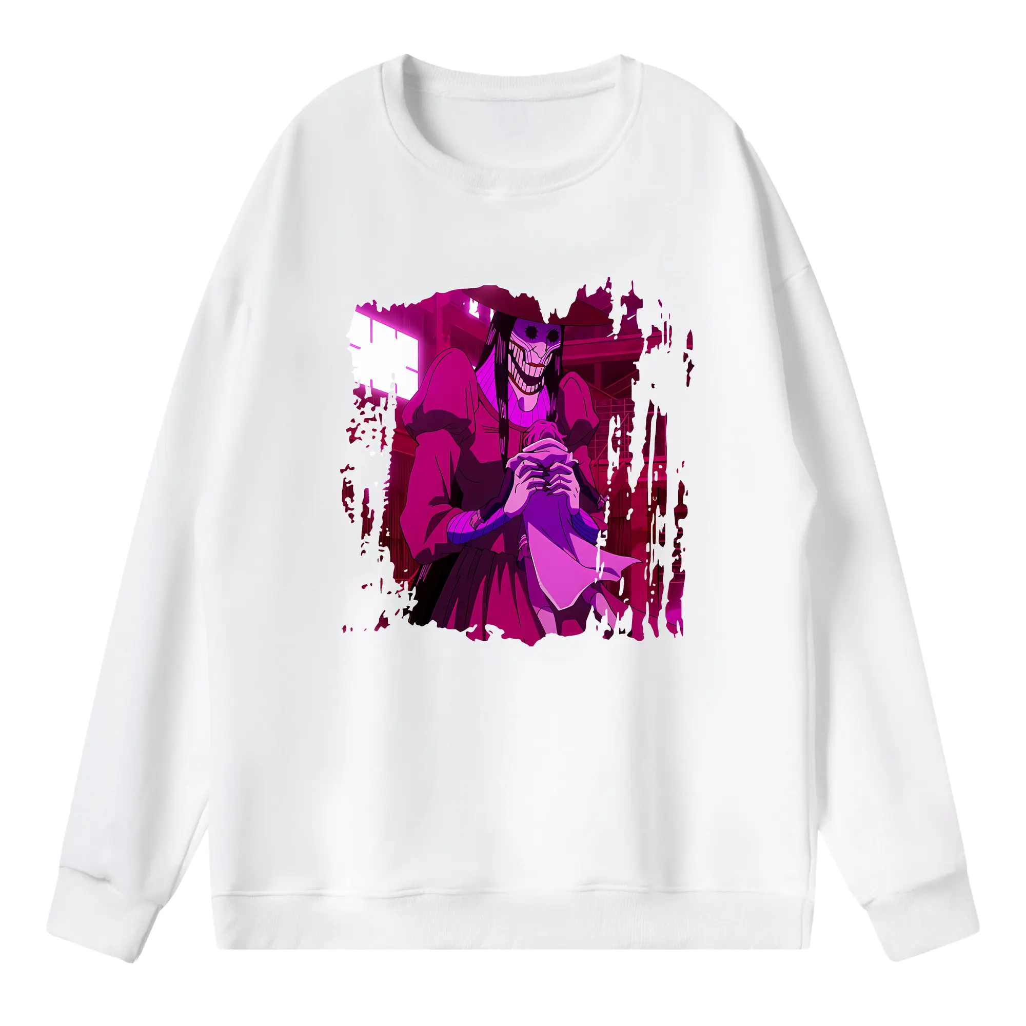 ダンダダン グッズ,アクロバティックさらさら - 薄手 クルーネック スウェット 裏毛260g · ポリエステル 春秋向け カジュアル 男女兼用 · トレーナー デイリー スポーツ 散歩に最適