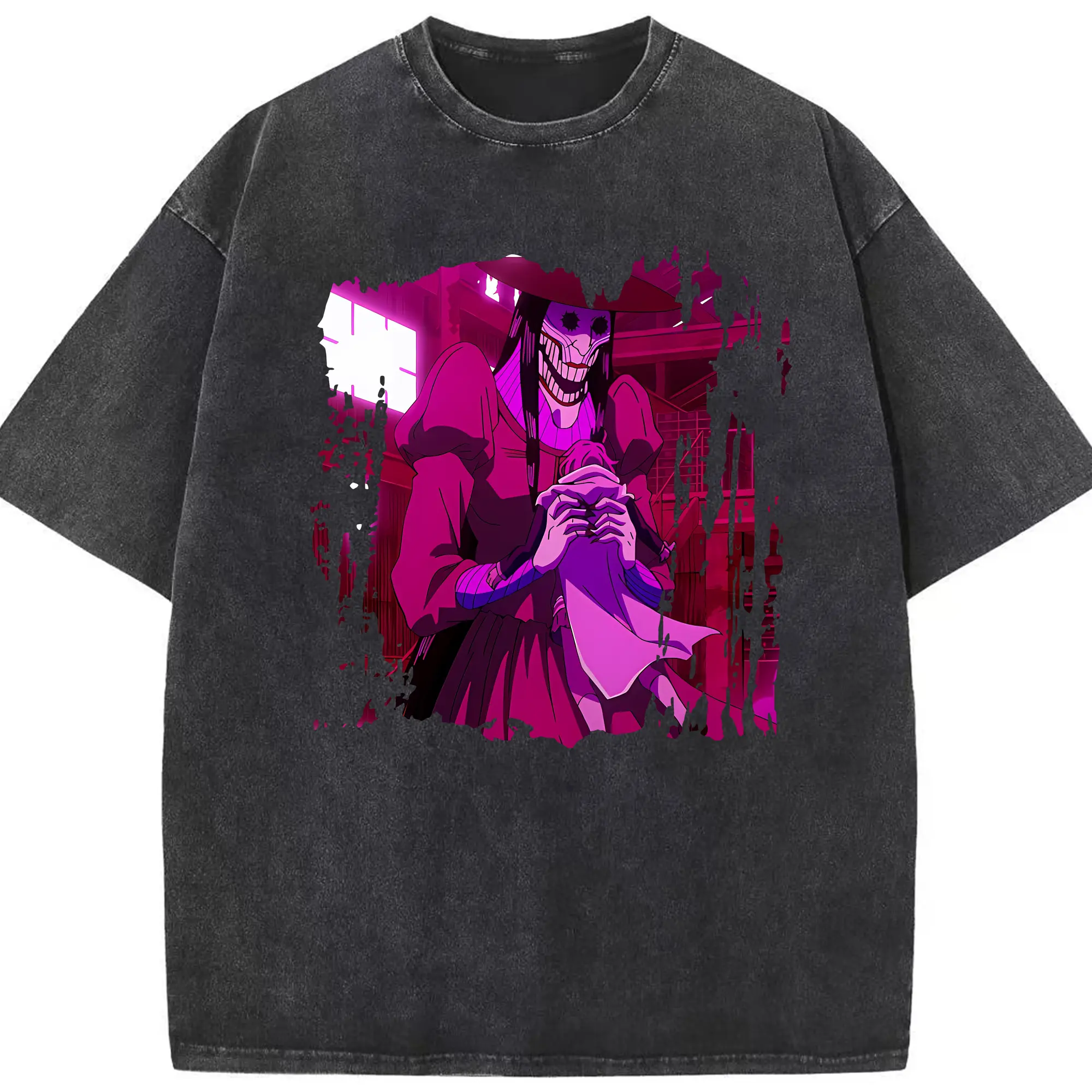 ダンダダン グッズ,アクロバティックさらさら - 綿100％ ヴィンテージ風 半袖Tシャツ ・ フロントプリント ・ 柔らか肌触り ・ 通気性 快適 ・ スポーツ カジュアル 外出用