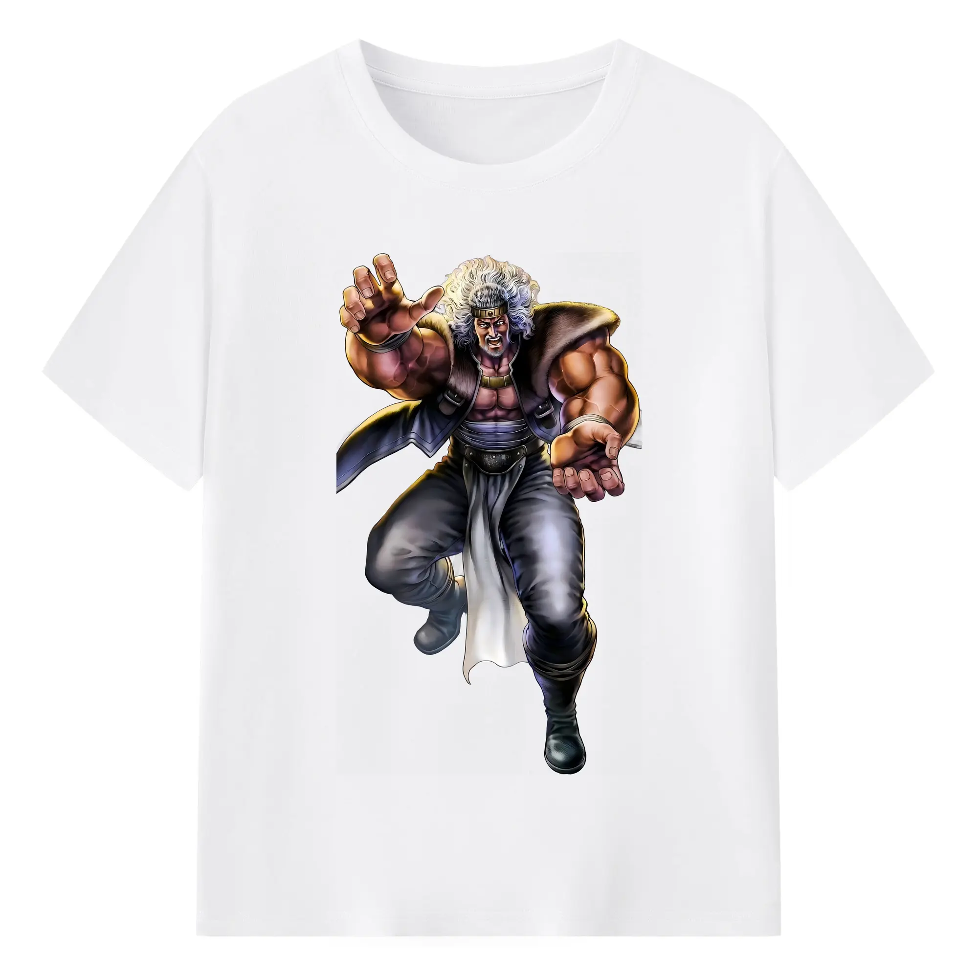 北斗の拳 グッズ,トキ - 綿100％ 半袖Tシャツ ・ フロントプリント ・ 快適 通気性 ・ 日常使い 散歩 スポーツ用