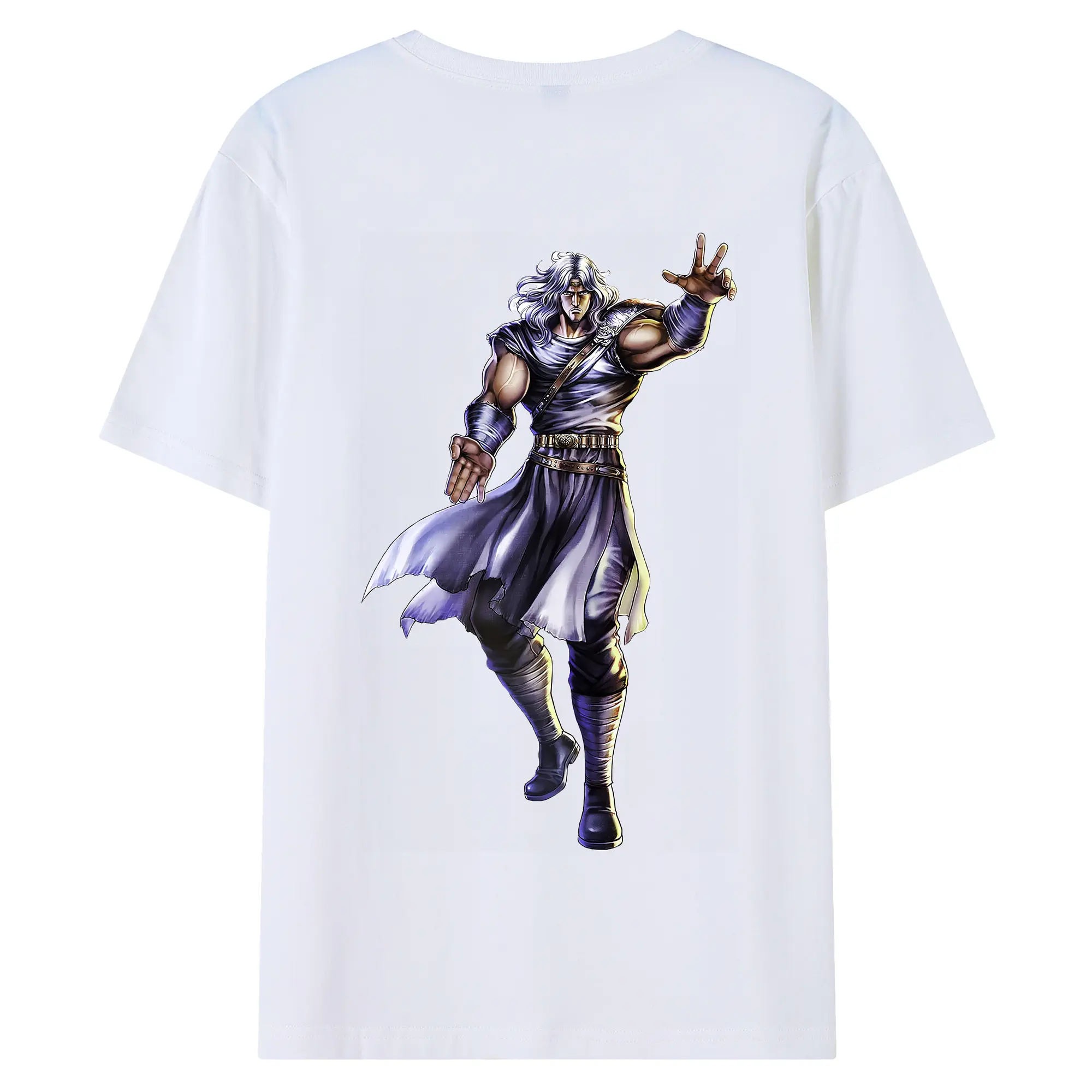 北斗の拳 グッズ,トキ - 綿100％ 半袖Tシャツ ・ バックプリント ・ 快適 通気性 ・ 日常使い 散歩 スポーツ用