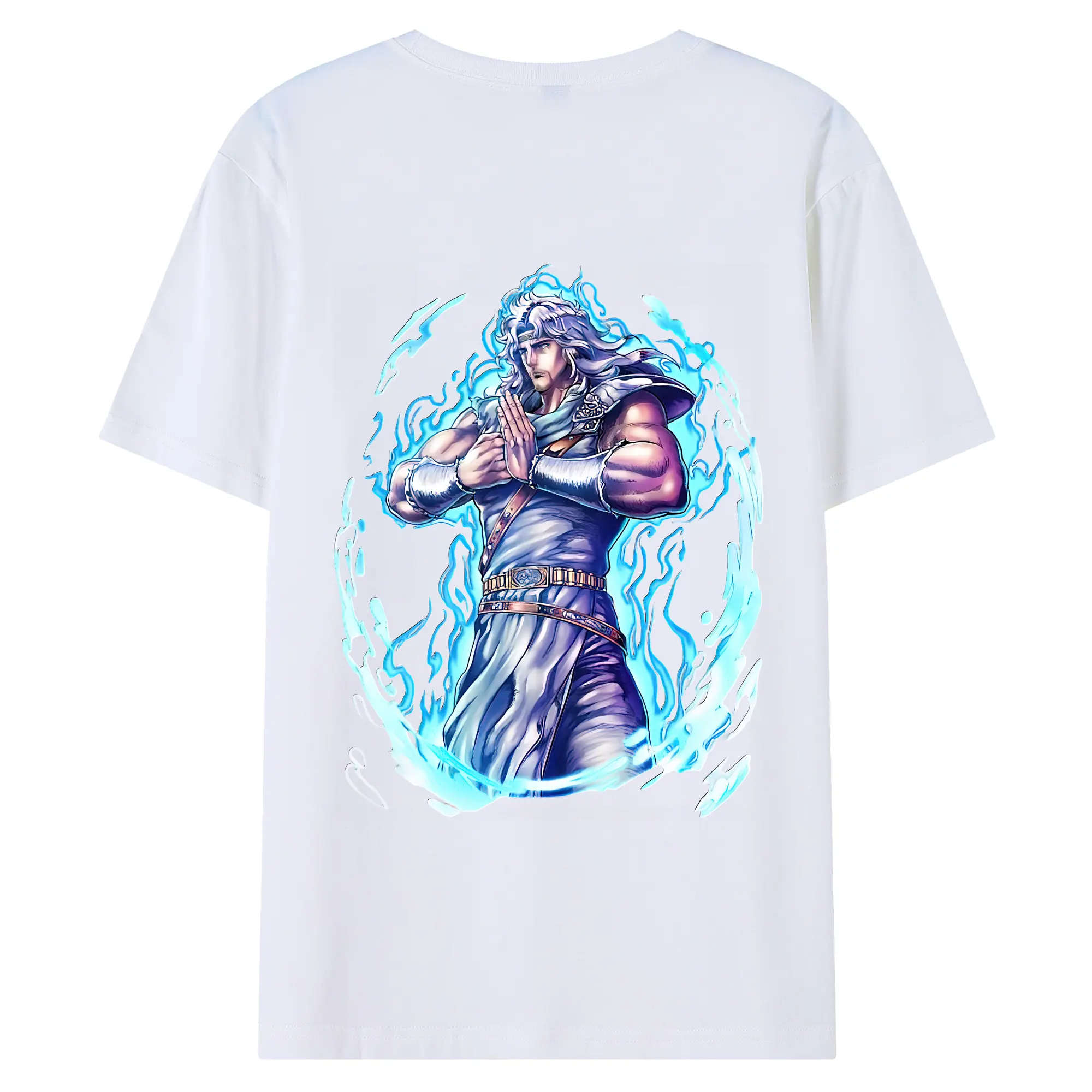北斗の拳 グッズ,トキ - 綿100％ 半袖Tシャツ ・ バックプリント ・ 快適 通気性 ・ 日常使い 散歩 スポーツ用