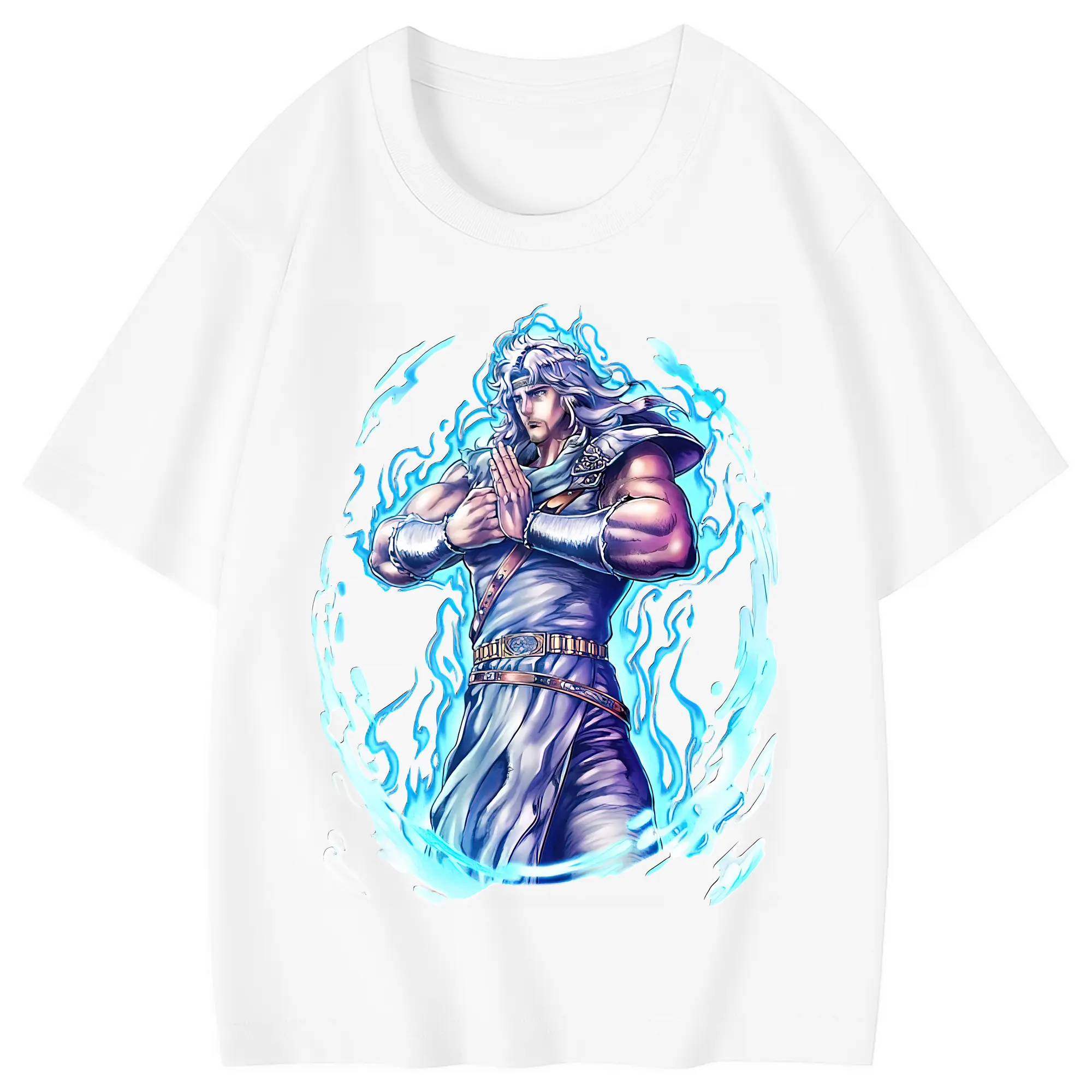 北斗の拳 グッズ,トキ - 綿100％ キッズTシャツ ・ フロントプリント ・ 快適 通気性 ・ スポーツ カジュアル 散歩用