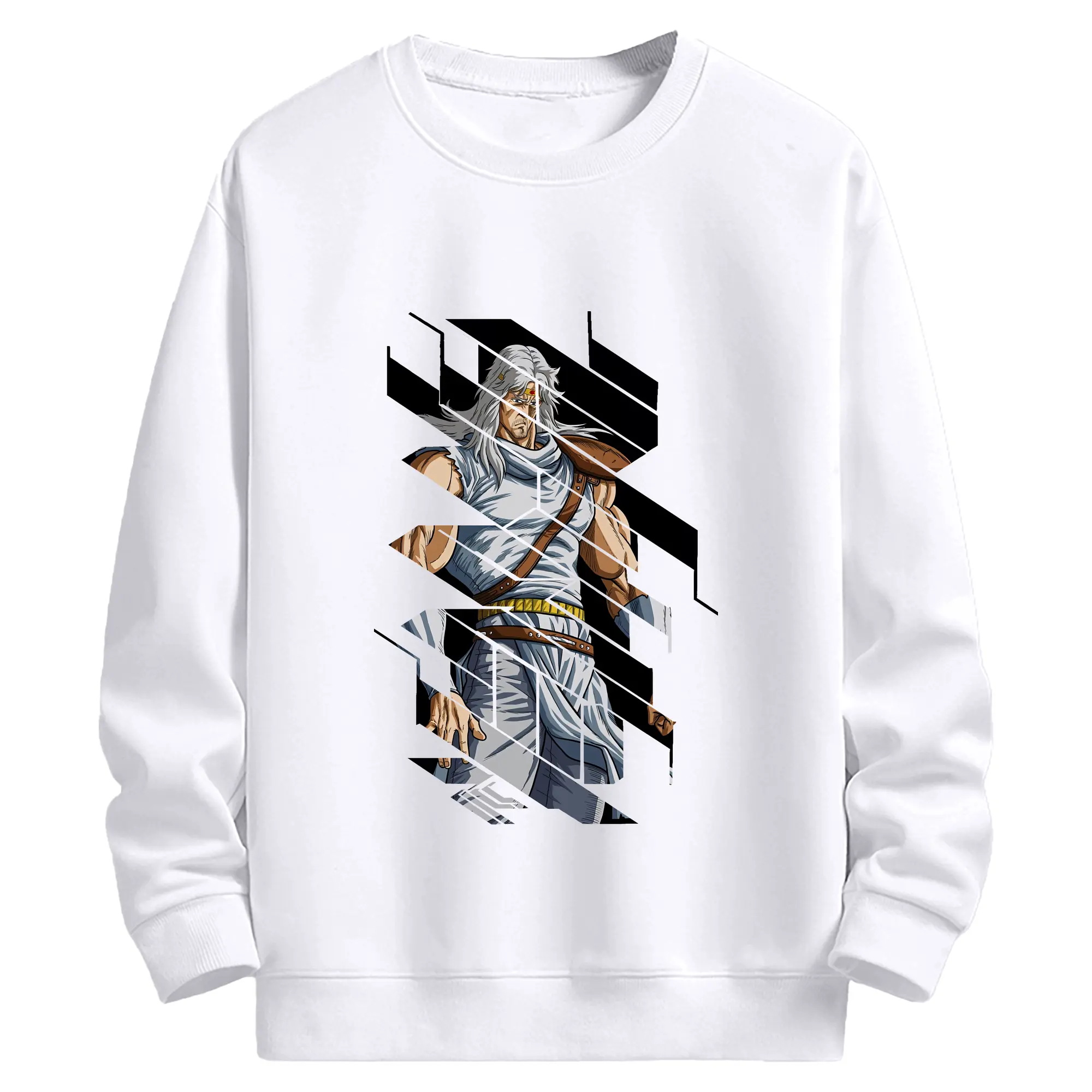 北斗の拳 グッズ,トキ - 高品質 クルーネック スウェット ・ コットン59％ ポリエステル41％ ・ ユニセックス 長袖 トレーナー ・ カジュアル デイリー スポーツ 散歩用