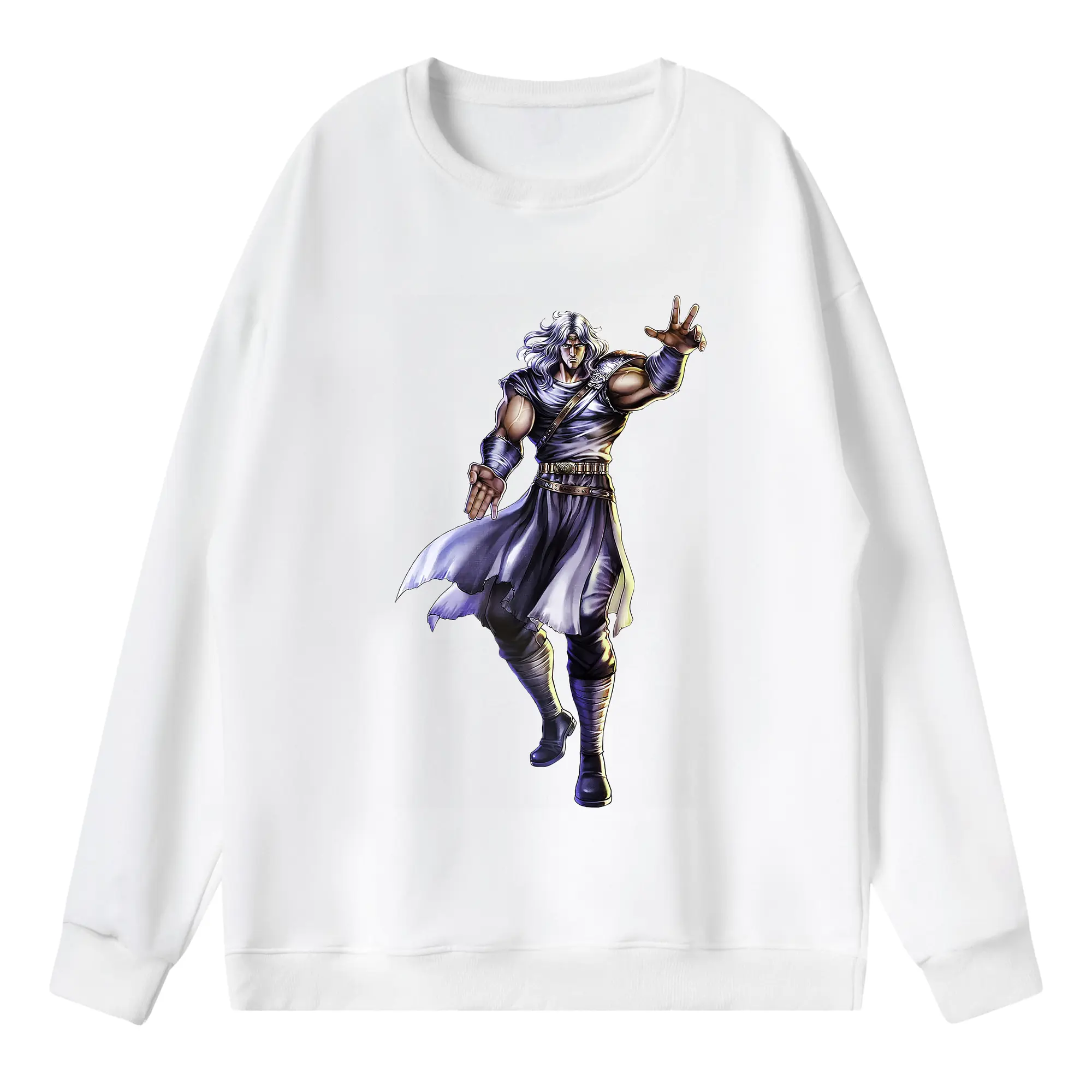 北斗の拳 グッズ,トキ - 薄手 クルーネック スウェット 裏毛260g · ポリエステル 春秋向け カジュアル 男女兼用 · トレーナー デイリー スポーツ 散歩に最適