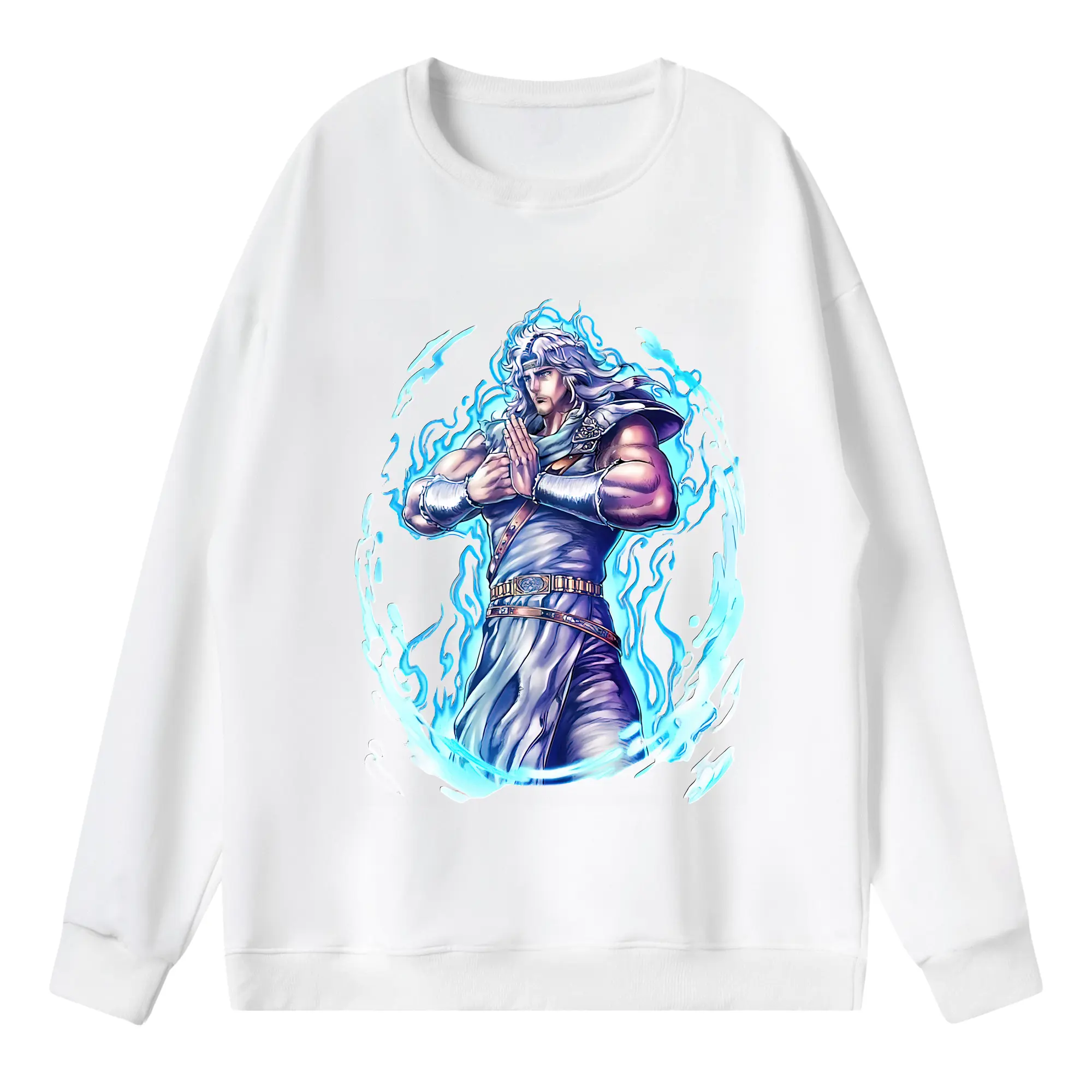 北斗の拳 グッズ,トキ - 薄手 クルーネック スウェット 裏毛260g · ポリエステル 春秋向け カジュアル 男女兼用 · トレーナー デイリー スポーツ 散歩に最適