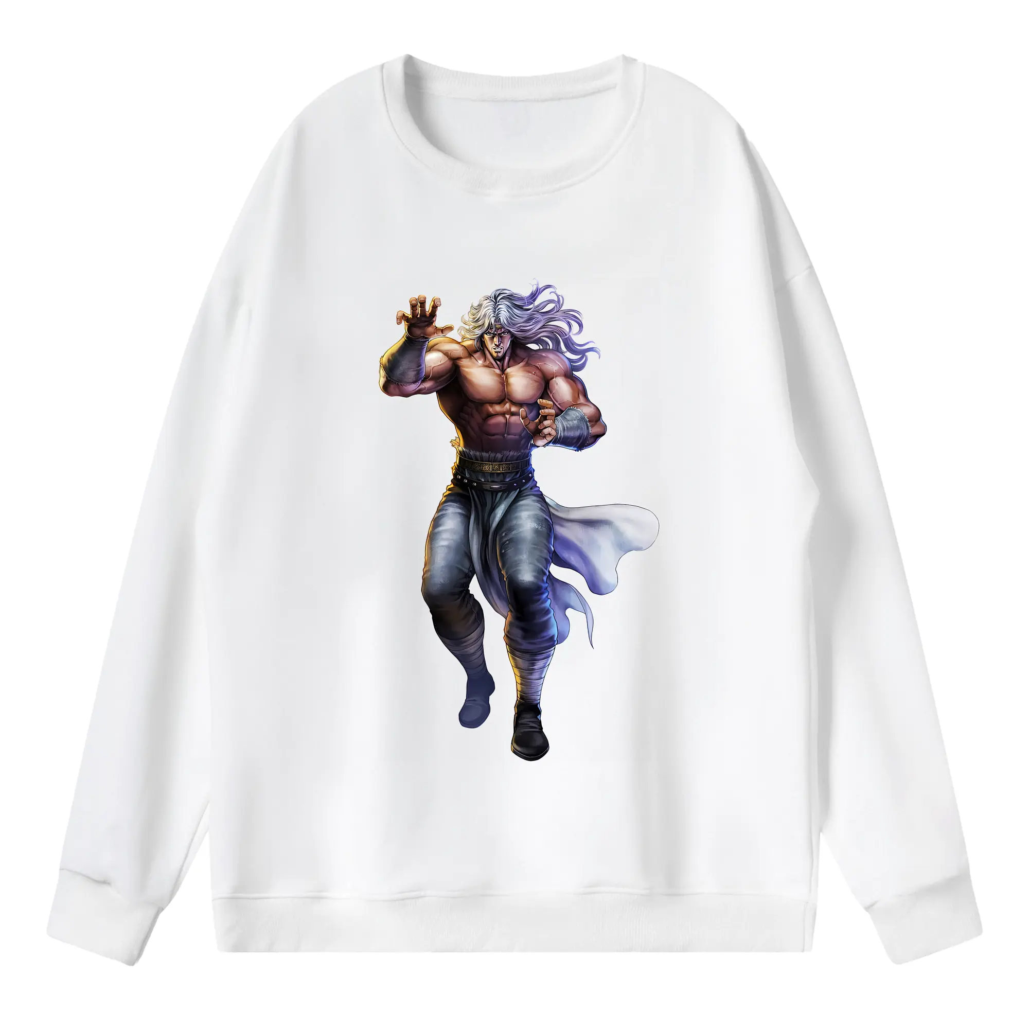 北斗の拳 グッズ,トキ - 薄手 クルーネック スウェット 裏毛260g · ポリエステル 春秋向け カジュアル 男女兼用 · トレーナー デイリー スポーツ 散歩に最適