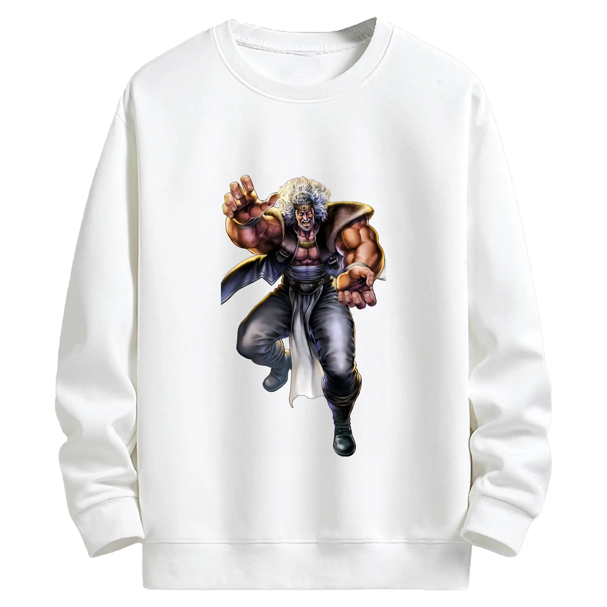 北斗の拳 グッズ,トキ - キッズ クルーネックスウェットシャツ ・ フロントプリント ・ 綿80％ ポリエステル20％ ・ 快適 通学 スポーツ 日常使い お散歩用