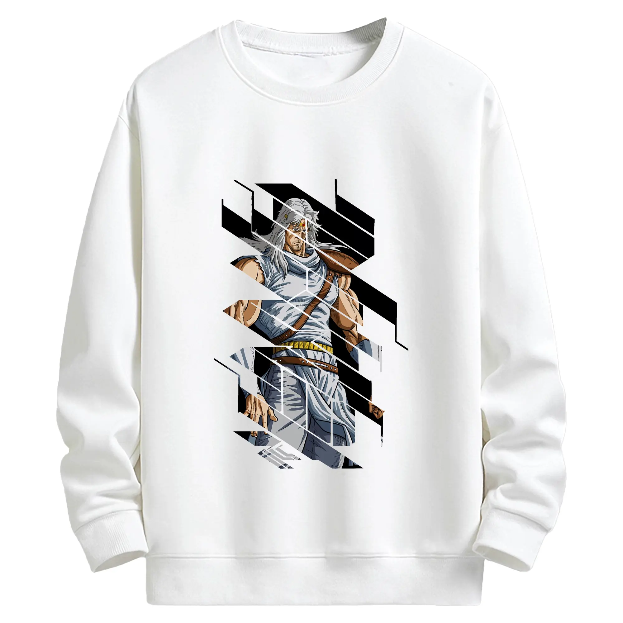 北斗の拳 グッズ,トキ - キッズ クルーネックスウェットシャツ ・ フロントプリント ・ 綿80％ ポリエステル20％ ・ 快適 通学 スポーツ 日常使い お散歩用