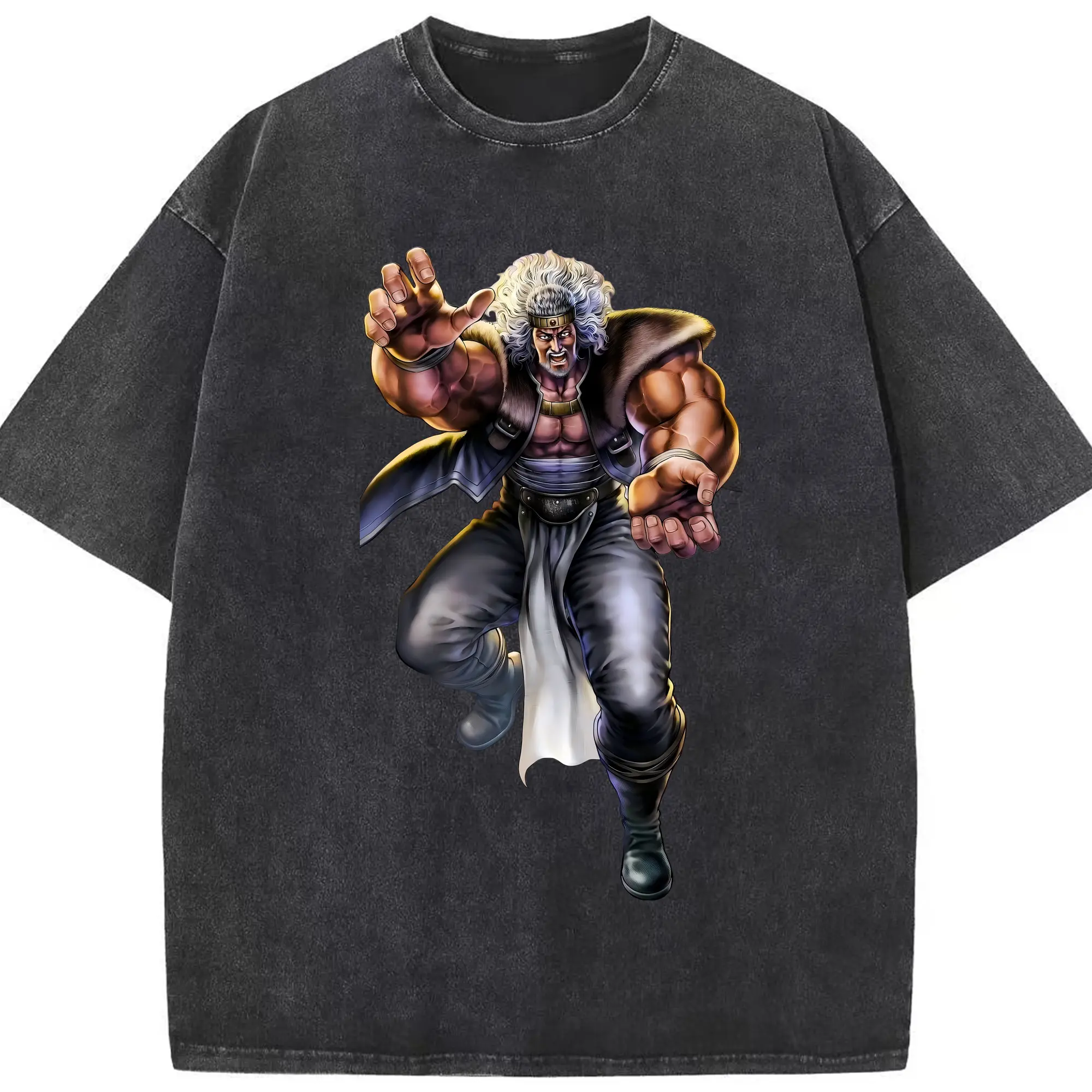 北斗の拳 グッズ,トキ - 綿100％ ヴィンテージ風 半袖Tシャツ ・ フロントプリント ・ 柔らか肌触り ・ 通気性 快適 ・ スポーツ カジュアル 外出用