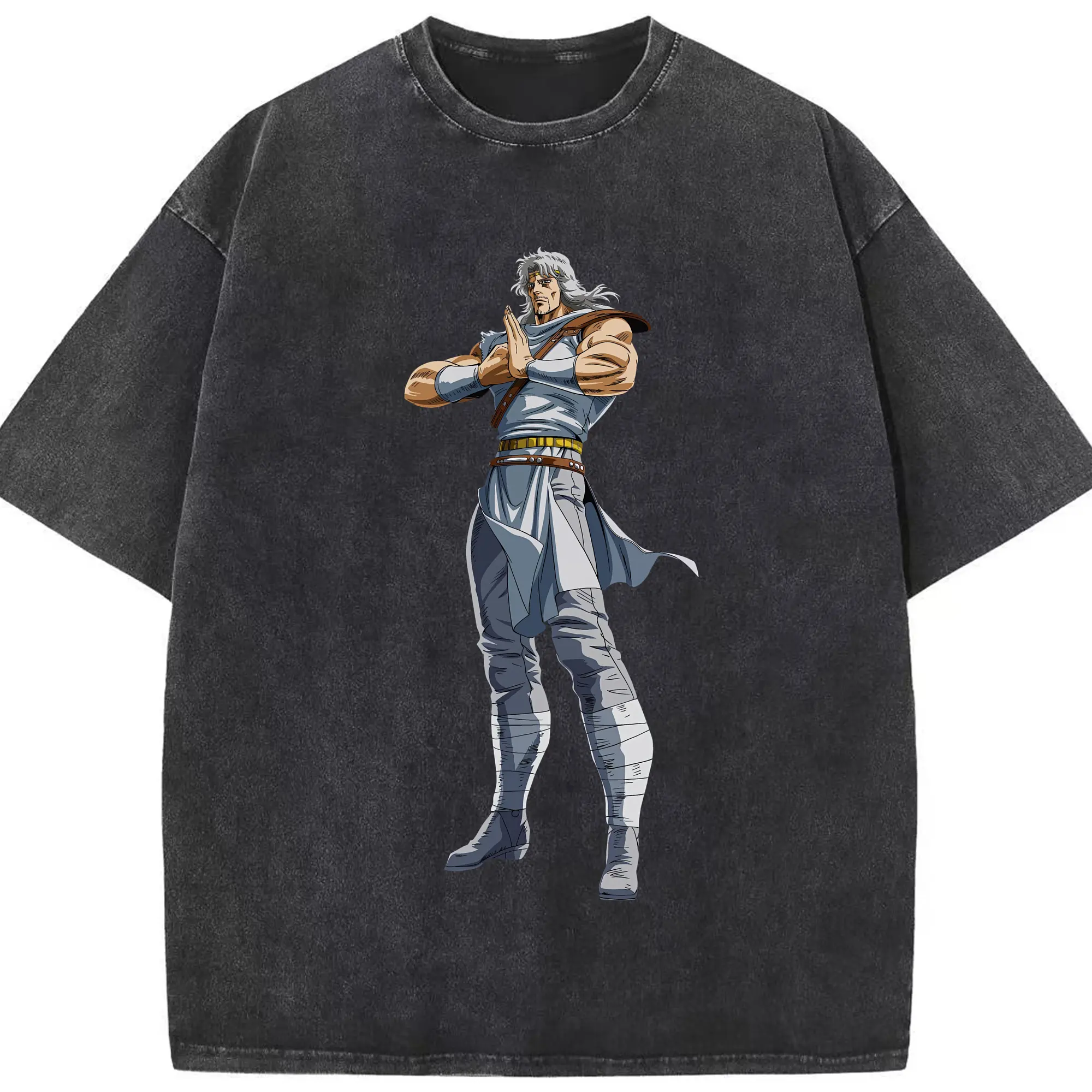 北斗の拳 グッズ,トキ - 綿100％ ヴィンテージ風 半袖Tシャツ ・ フロントプリント ・ 柔らか肌触り ・ 通気性 快適 ・ スポーツ カジュアル 外出用