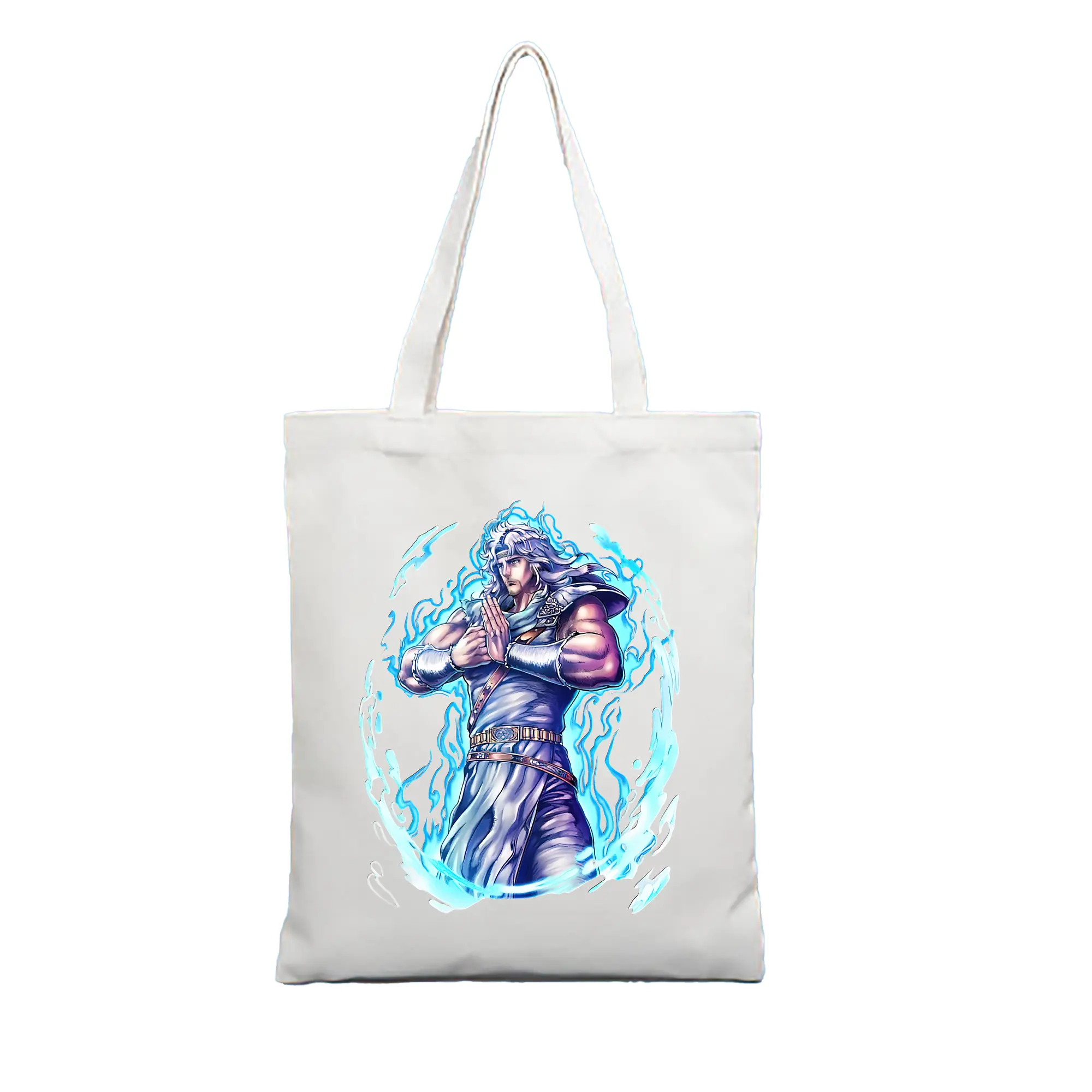 北斗の拳 グッズ,トキ - 縦型キャンバス手提げバッグ（トートバッグ） ・ キャンバス素材 ・ ショッピング用 ・ 軽量 丈夫 お手入れ簡単