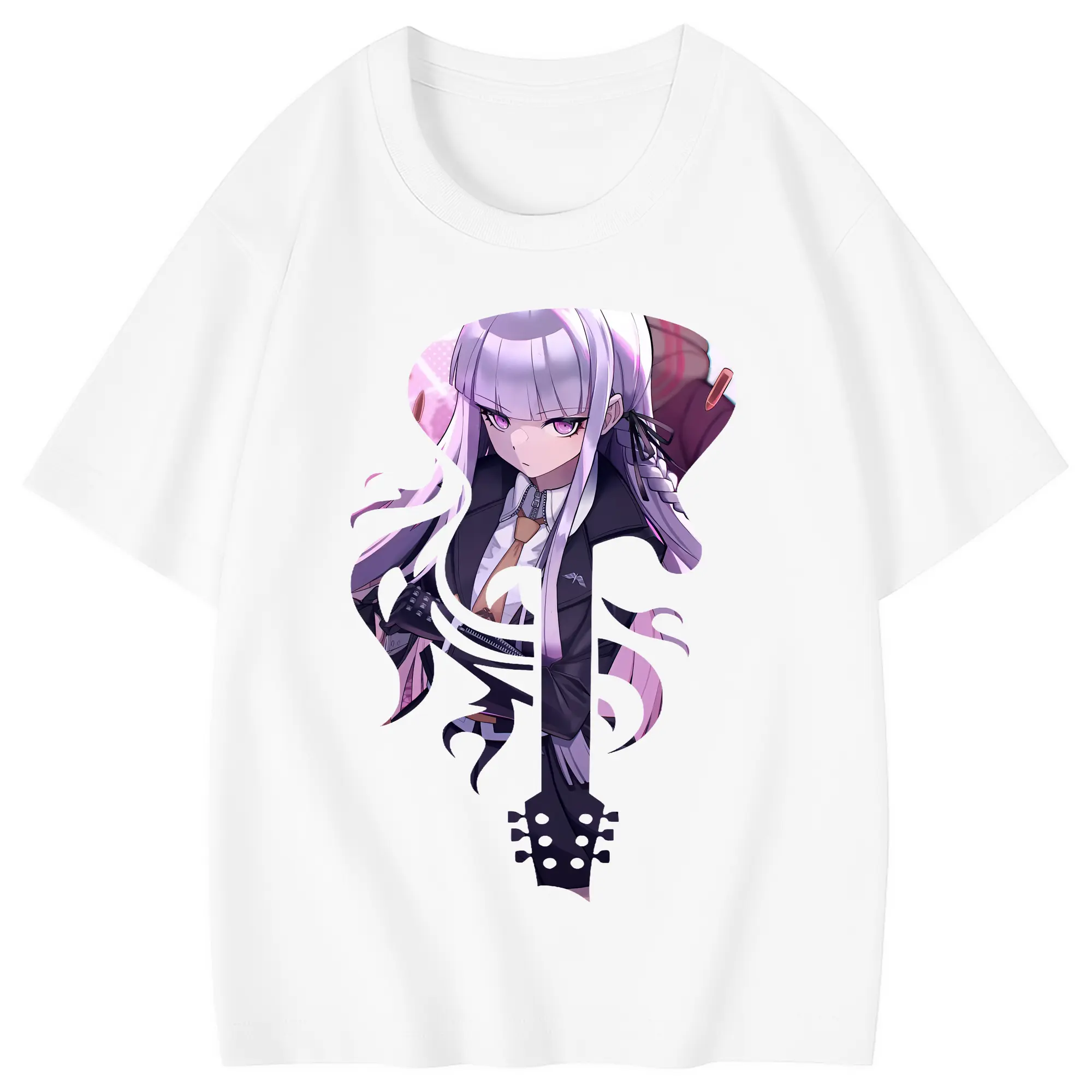 ダンガンロンパ グッズ,霧切響子 - 綿100％ キッズTシャツ ・ フロントプリント ・ 快適 通気性 ・ スポーツ カジュアル 散歩用