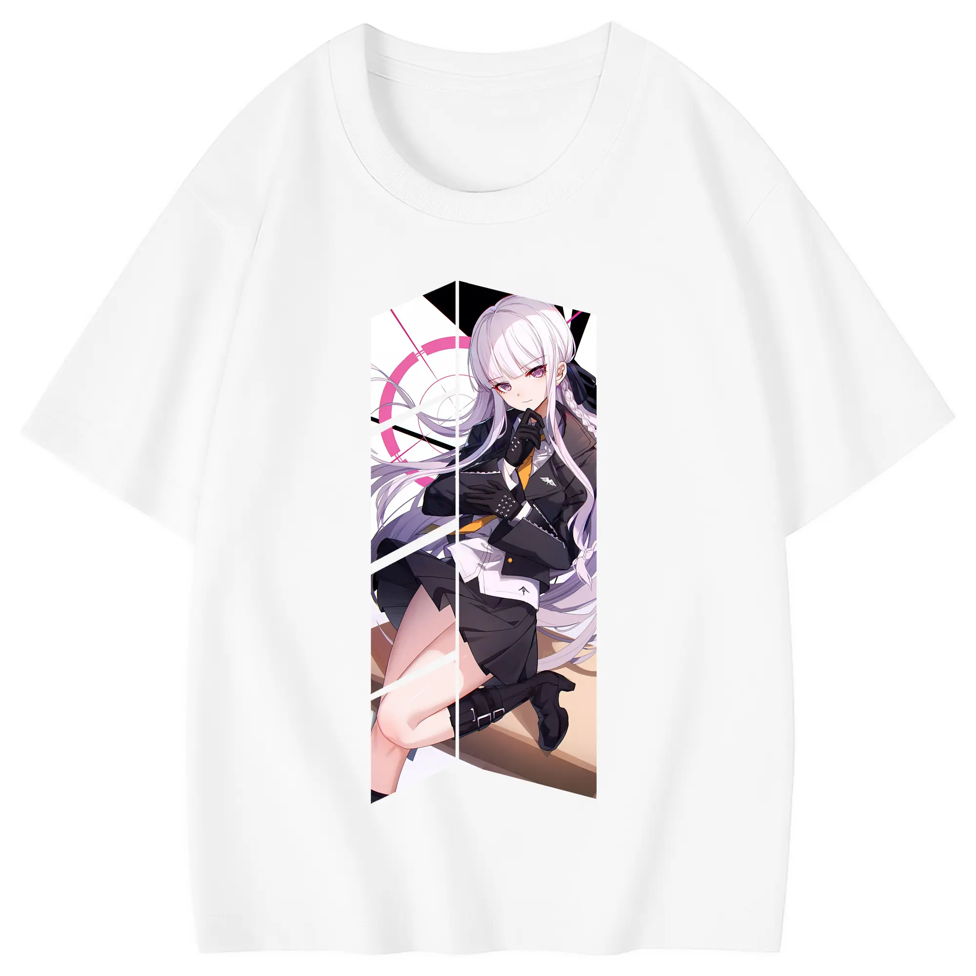 ダンガンロンパ グッズ,霧切響子 - 綿100％ キッズTシャツ ・ フロントプリント ・ 快適 通気性 ・ スポーツ カジュアル 散歩用