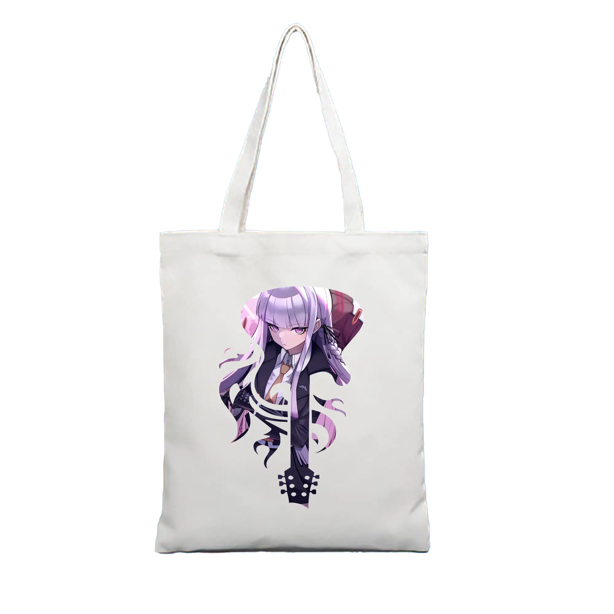 ダンガンロンパ グッズ,霧切響子 - 縦型キャンバス手提げバッグ（トートバッグ） ・ キャンバス素材 ・ ショッピング用 ・ 軽量 丈夫 お手入れ簡単