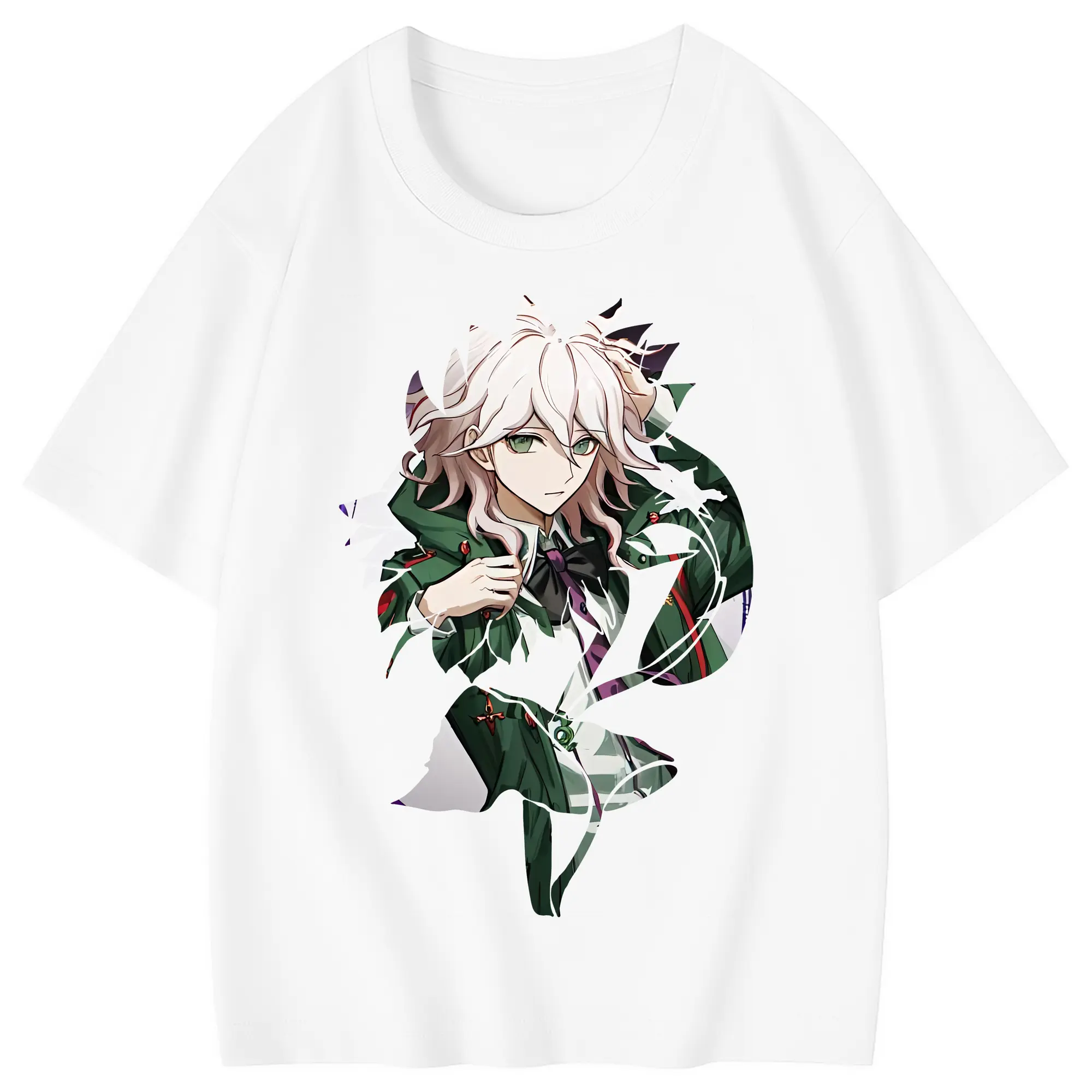 ダンガンロンパ グッズ,狛枝凪斗 - 綿100％ キッズTシャツ ・ フロントプリント ・ 快適 通気性 ・ スポーツ カジュアル 散歩用