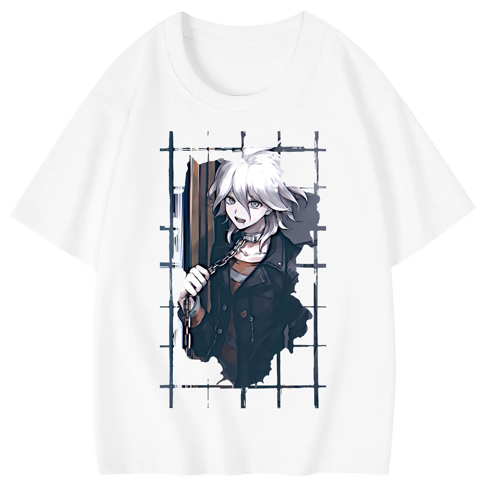 ダンガンロンパ グッズ,狛枝凪斗 - 綿100％ キッズTシャツ ・ フロントプリント ・ 快適 通気性 ・ スポーツ カジュアル 散歩用