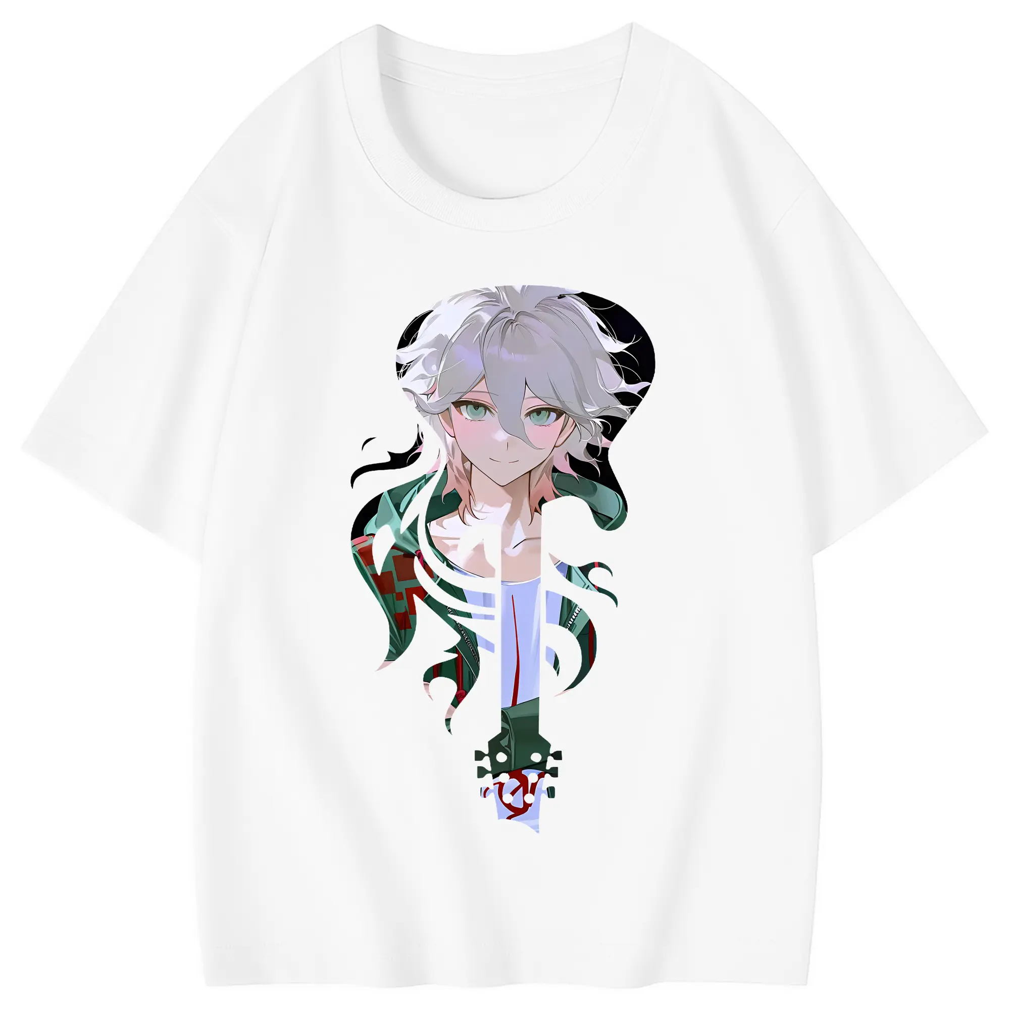 ダンガンロンパ グッズ,狛枝凪斗 - 綿100％ キッズTシャツ ・ フロントプリント ・ 快適 通気性 ・ スポーツ カジュアル 散歩用