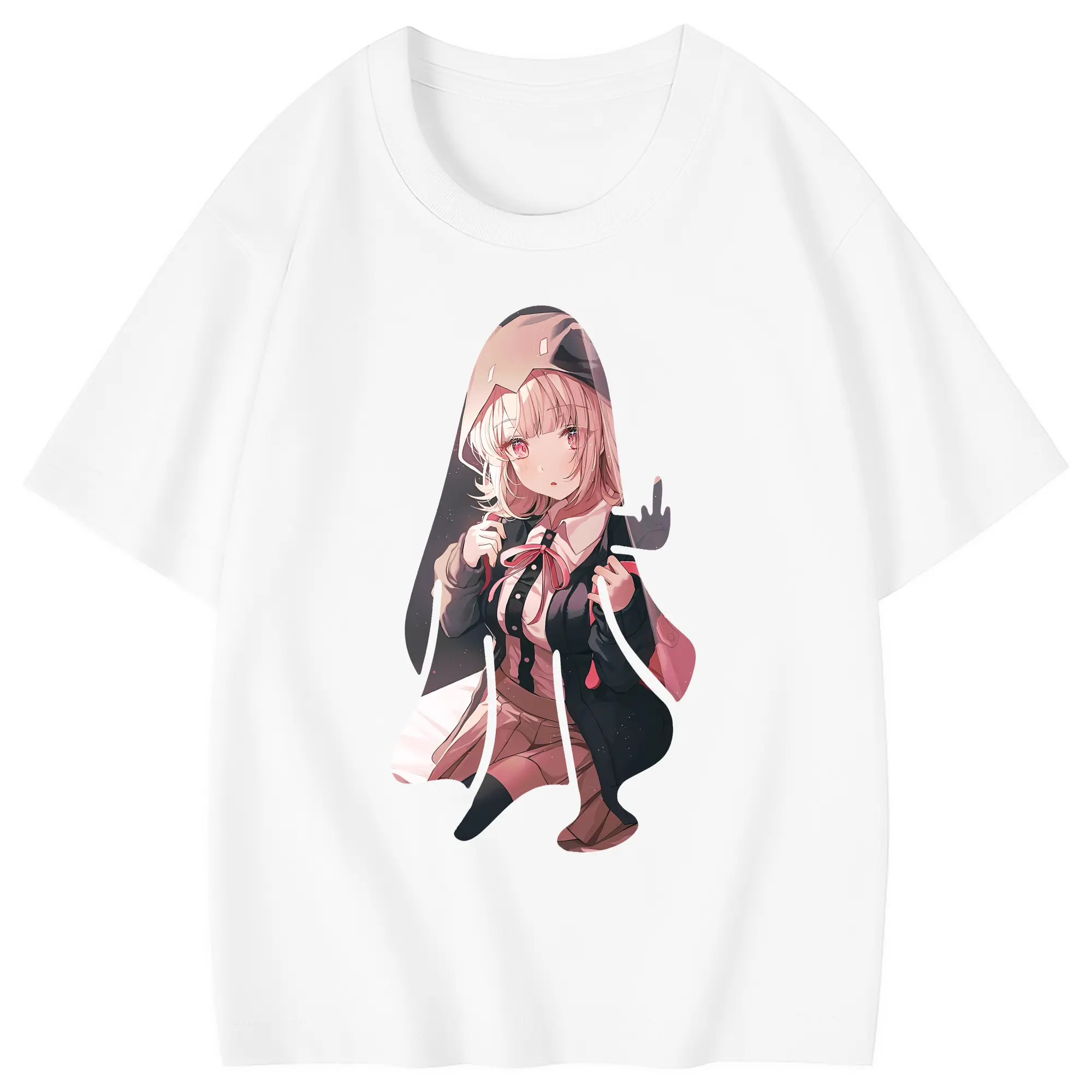 ダンガンロンパ グッズ,七海千秋 - 綿100％ キッズTシャツ ・ フロントプリント ・ 快適 通気性 ・ スポーツ カジュアル 散歩用