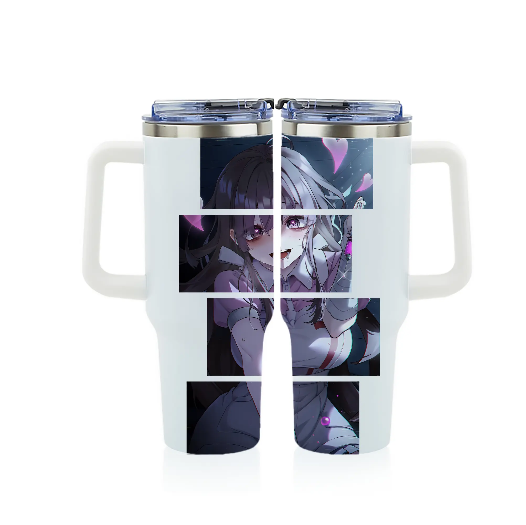 ダンガンロンパ グッズ,罪木蜜柑 - 1200mL フルプリント車用タンブラー ・ 304ステンレス 内側 ・ 201ステンレス 外側 ・ 保温 保冷 ・ 通勤 ドライブ アウトドア用