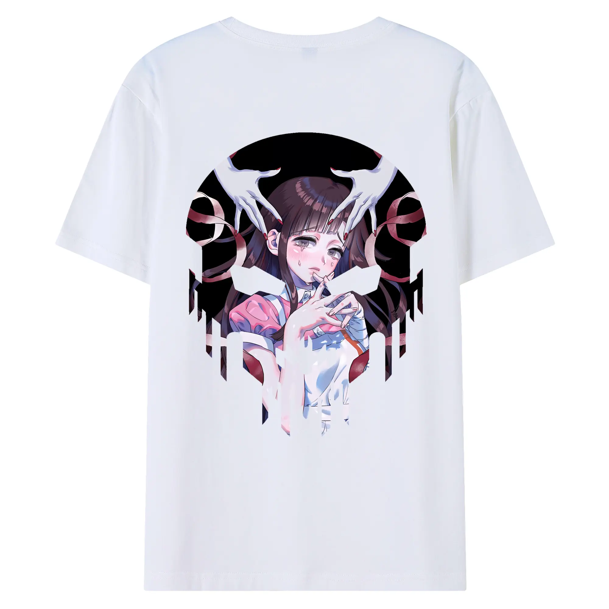 ダンガンロンパ グッズ,罪木蜜柑 - 綿100％ 半袖Tシャツ ・ バックプリント ・ 快適 通気性 ・ 日常使い 散歩 スポーツ用