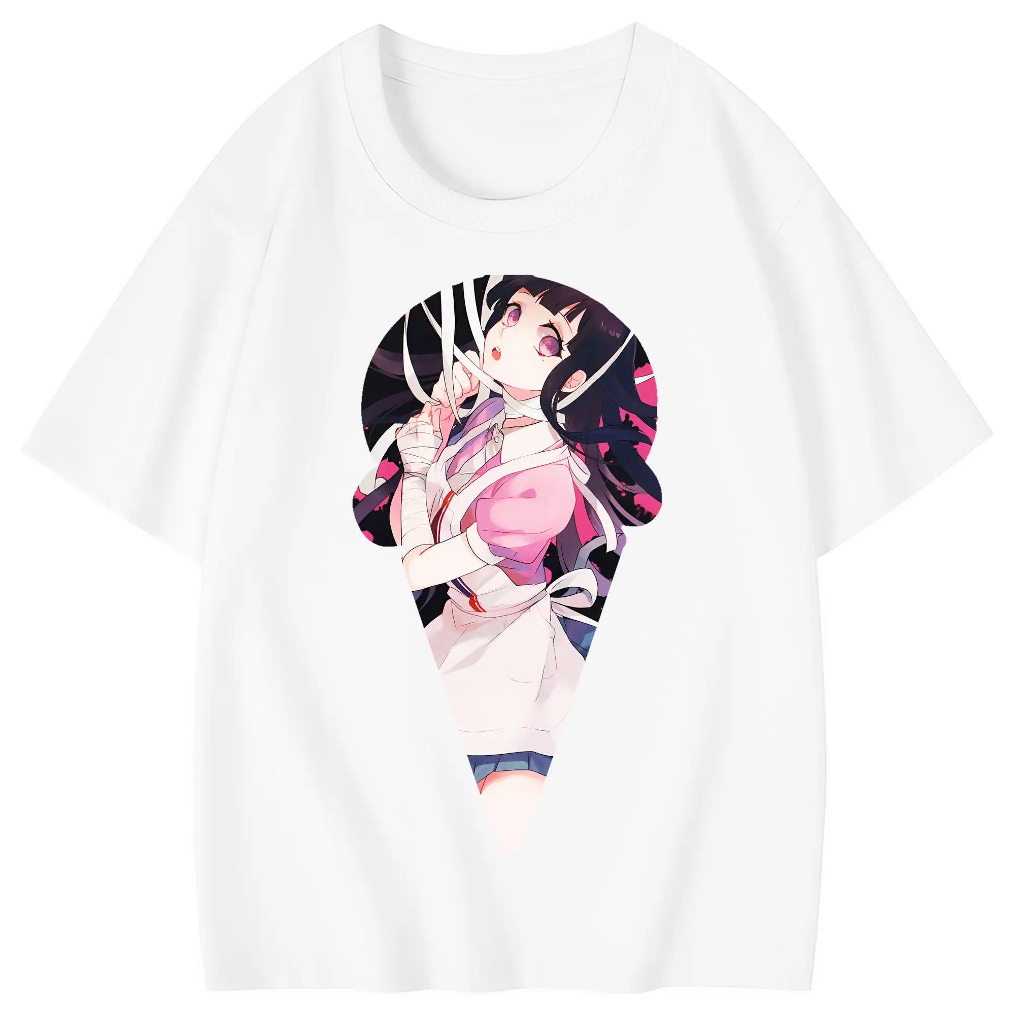 ダンガンロンパ グッズ,罪木蜜柑 - 綿100％ キッズTシャツ ・ フロントプリント ・ 快適 通気性 ・ スポーツ カジュアル 散歩用