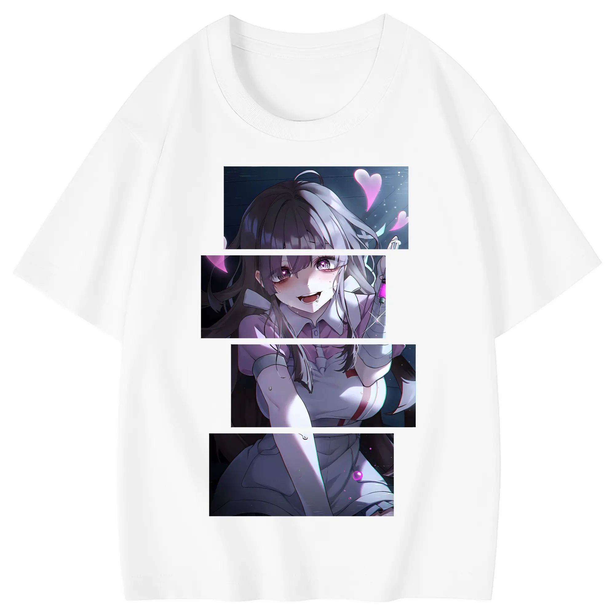 ダンガンロンパ グッズ,罪木蜜柑 - 綿100％ キッズTシャツ ・ フロントプリント ・ 快適 通気性 ・ スポーツ カジュアル 散歩用