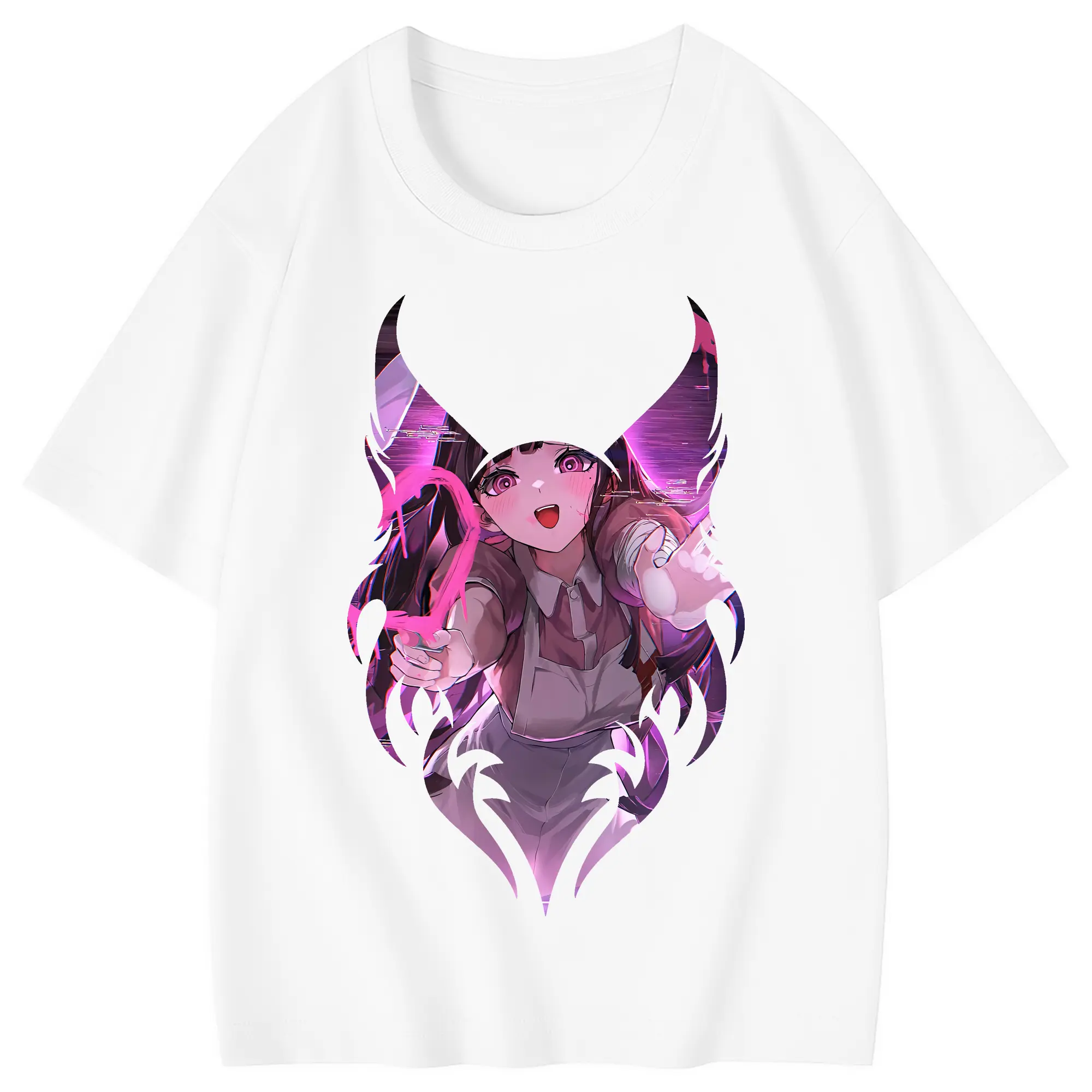 ダンガンロンパ グッズ,罪木蜜柑 - 綿100％ キッズTシャツ ・ フロントプリント ・ 快適 通気性 ・ スポーツ カジュアル 散歩用