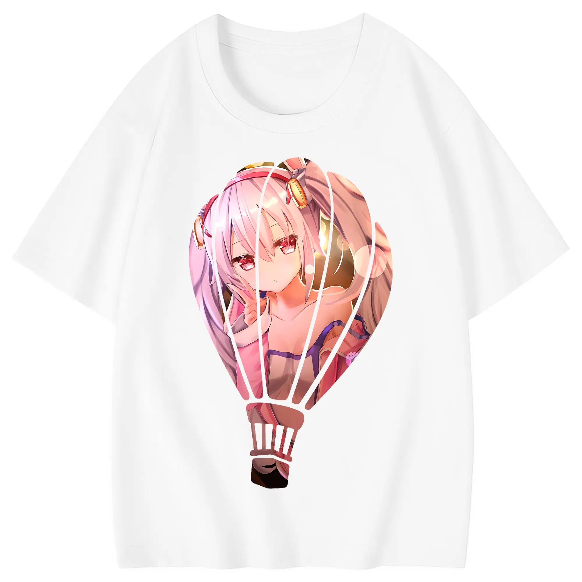 アズールレーン グッズ,ラフィー - 綿100％ キッズTシャツ ・ フロントプリント ・ 快適 通気性 ・ スポーツ カジュアル 散歩用