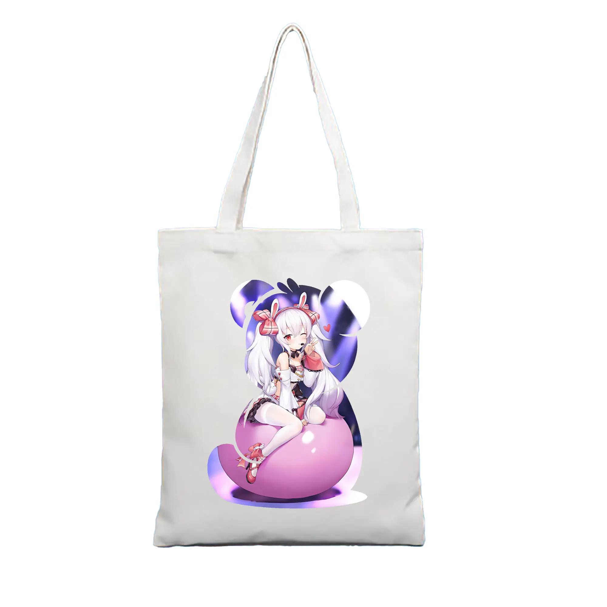 アズールレーン グッズ,ラフィー - 縦型キャンバス手提げバッグ（トートバッグ） ・ キャンバス素材 ・ ショッピング用 ・ 軽量 丈夫 お手入れ簡単