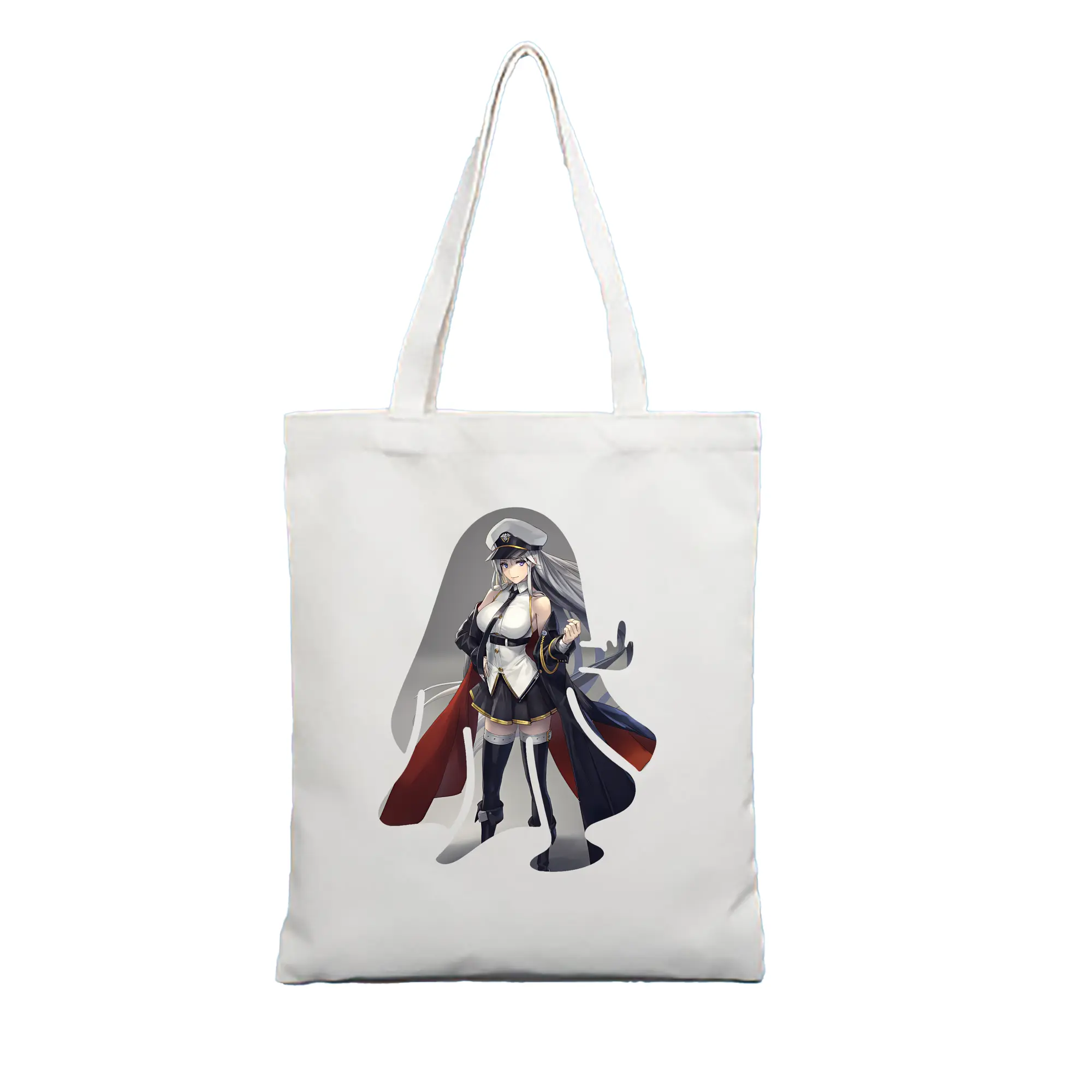 アズールレーン グッズ,エンタープライズ - 縦型キャンバス手提げバッグ（トートバッグ） ・ キャンバス素材 ・ ショッピング用 ・ 軽量 丈夫 お手入れ簡単