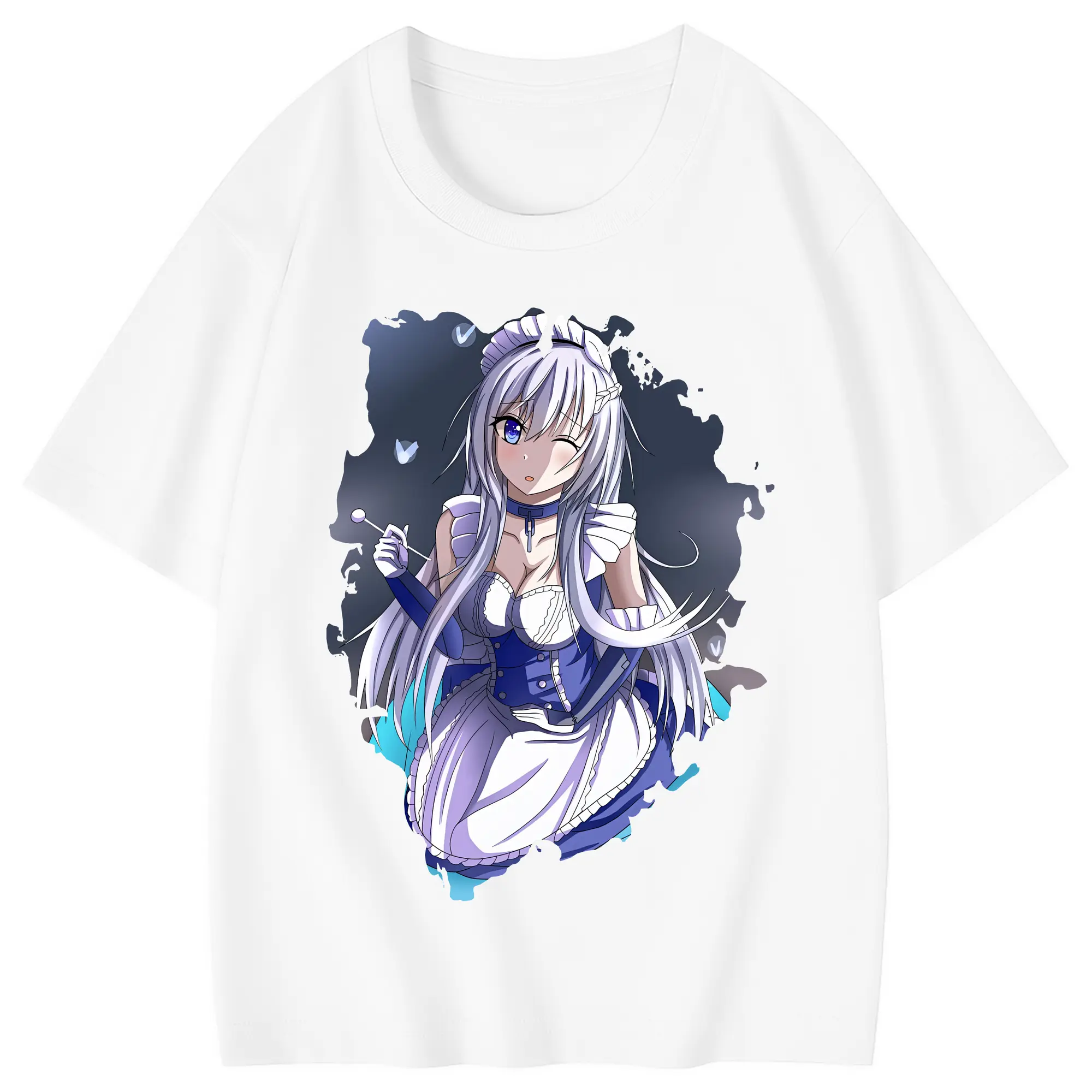 アズールレーン グッズ,ベルファスト - 綿100％ キッズTシャツ ・ フロントプリント ・ 快適 通気性 ・ スポーツ カジュアル 散歩用