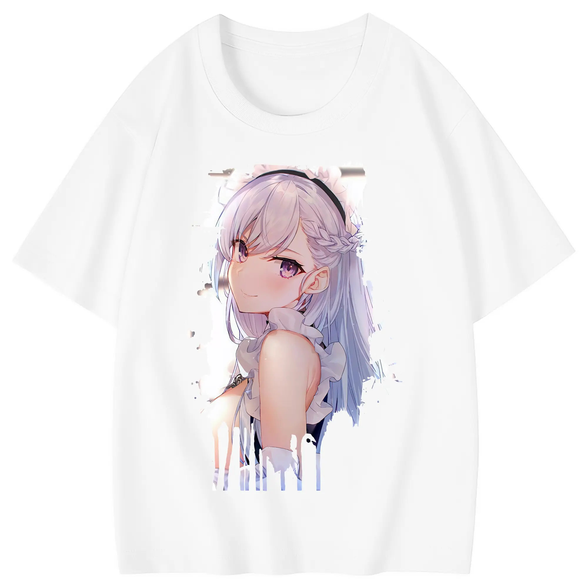 アズールレーン グッズ,ベルファスト - 綿100％ キッズTシャツ ・ フロントプリント ・ 快適 通気性 ・ スポーツ カジュアル 散歩用