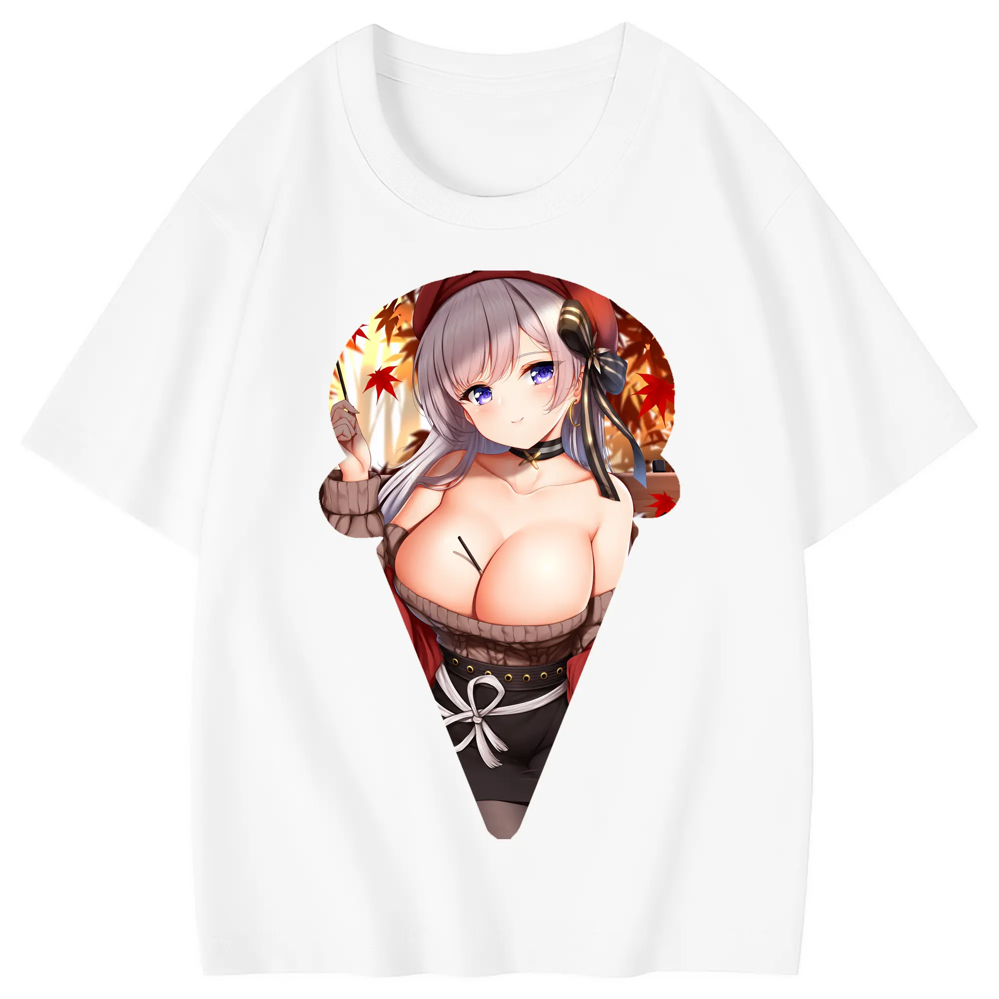 アズールレーン グッズ,プリンツ・オイゲン - 綿100％ キッズTシャツ ・ フロントプリント ・ 快適 通気性 ・ スポーツ カジュアル 散歩用