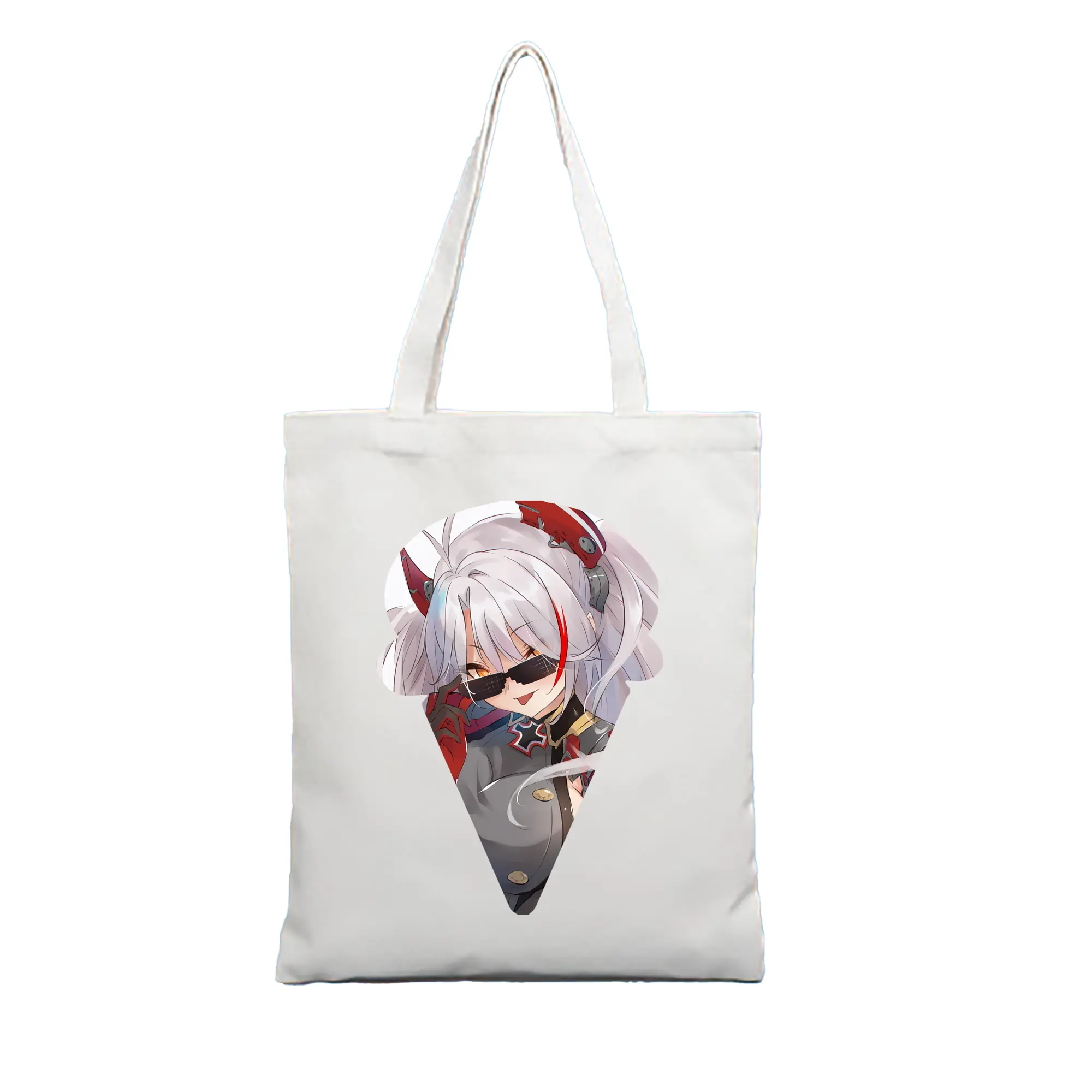 アズールレーン グッズ,プリンツ・オイゲン - 縦型キャンバス手提げバッグ（トートバッグ） ・ キャンバス素材 ・ ショッピング用 ・ 軽量 丈夫 お手入れ簡単