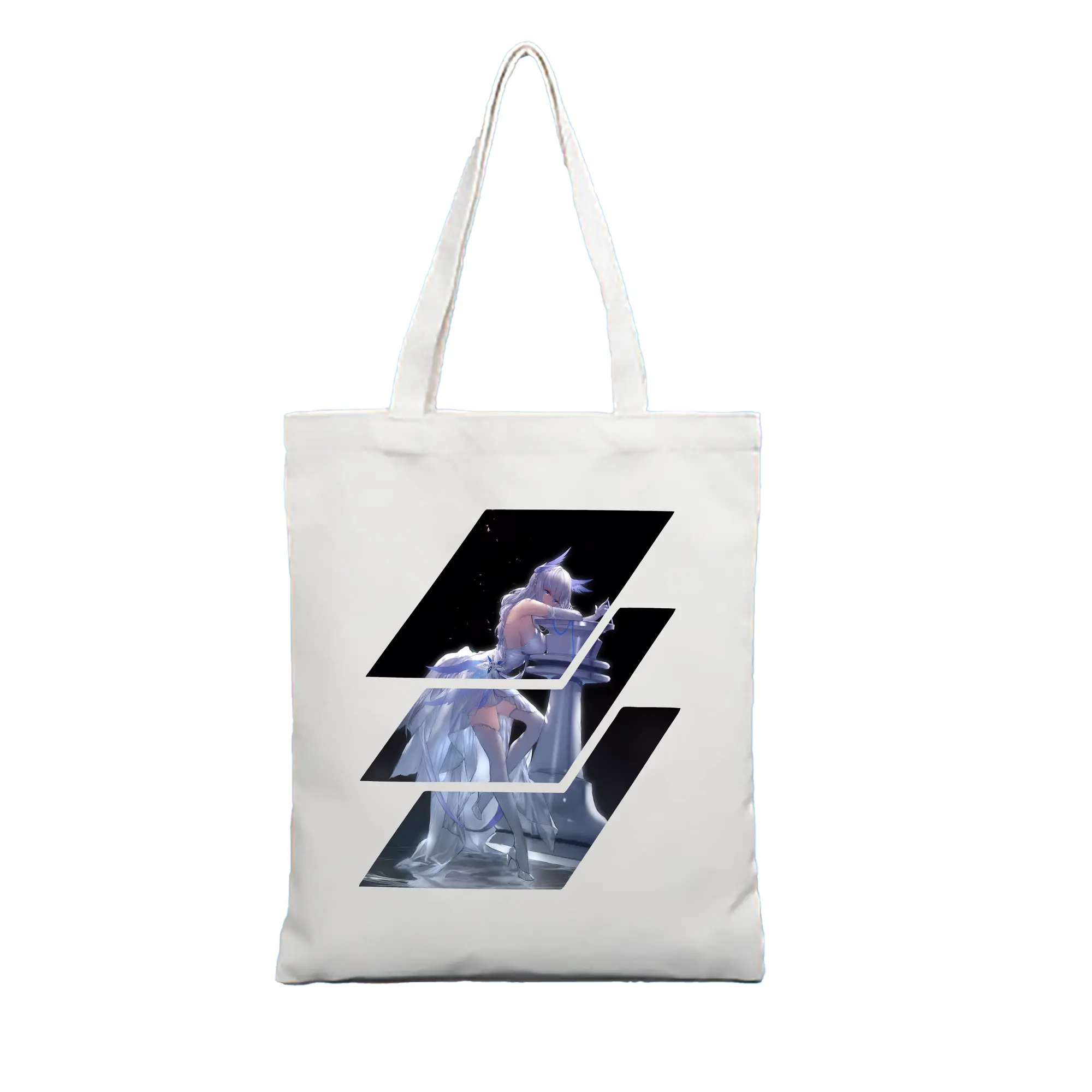 アズールレーン グッズ,イラストリアス - 縦型キャンバス手提げバッグ（トートバッグ） ・ キャンバス素材 ・ ショッピング用 ・ 軽量 丈夫 お手入れ簡単