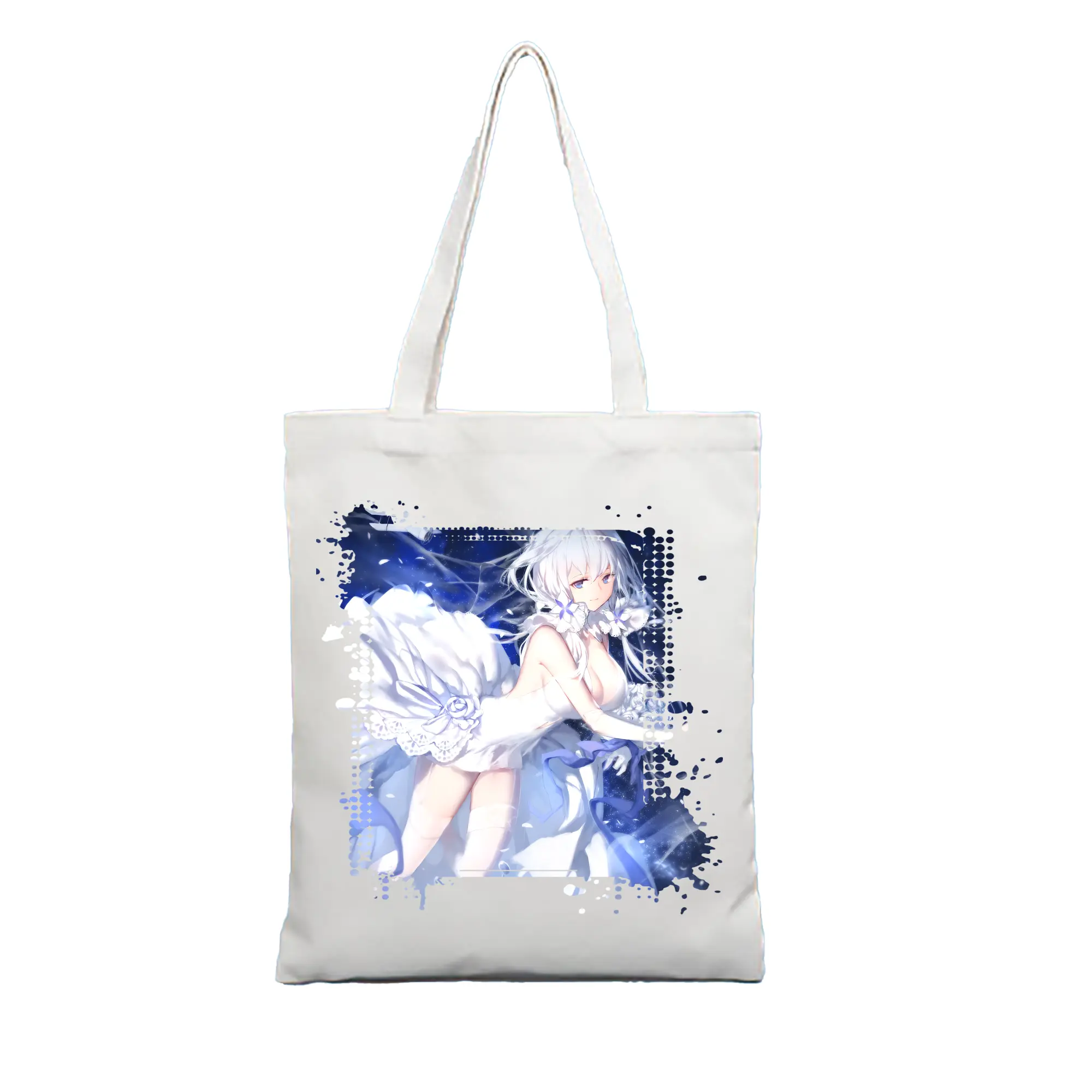 アズールレーン グッズ,イラストリアス - 縦型キャンバス手提げバッグ（トートバッグ） ・ キャンバス素材 ・ ショッピング用 ・ 軽量 丈夫 お手入れ簡単