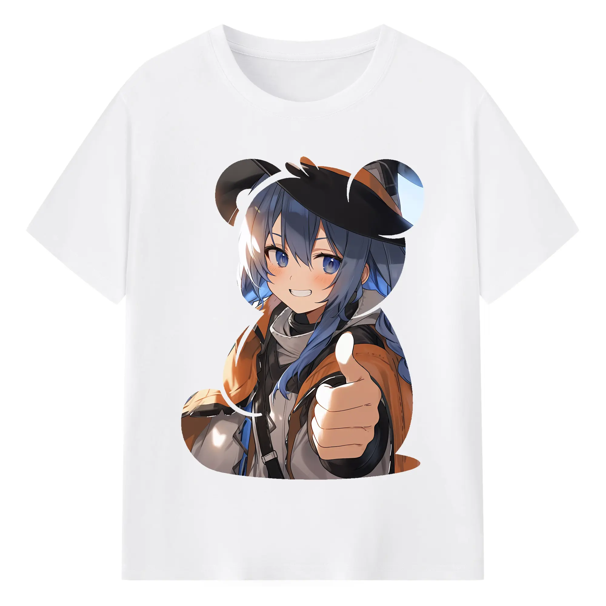 無職転生 グッズ,ロキシー・ミグルディア - 綿100％ 半袖Tシャツ ・ フロントプリント ・ 快適 通気性 ・ 日常使い 散歩 スポーツ用