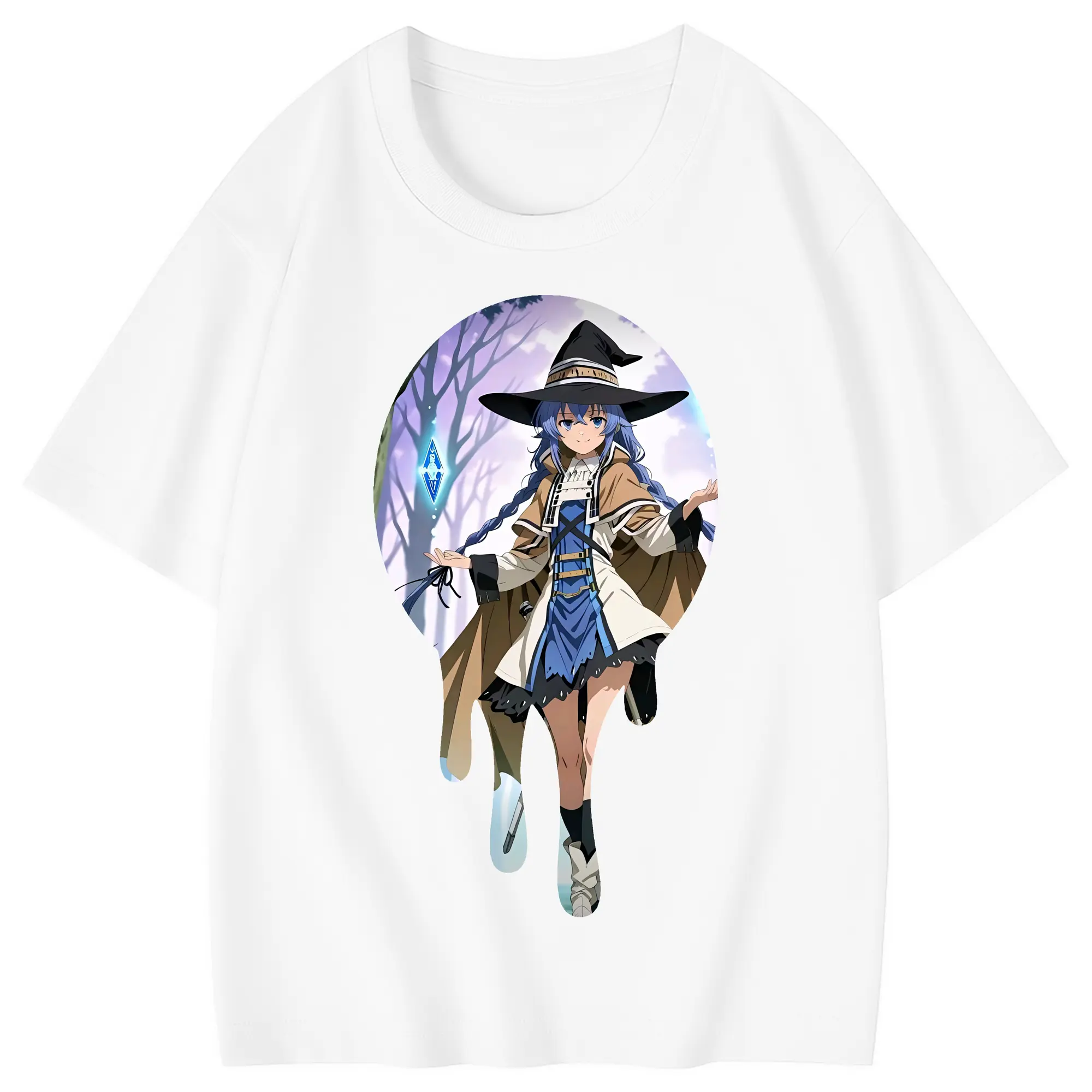 無職転生 グッズ,ロキシー・ミグルディア - 綿100％ キッズTシャツ ・ フロントプリント ・ 快適 通気性 ・ スポーツ カジュアル 散歩用